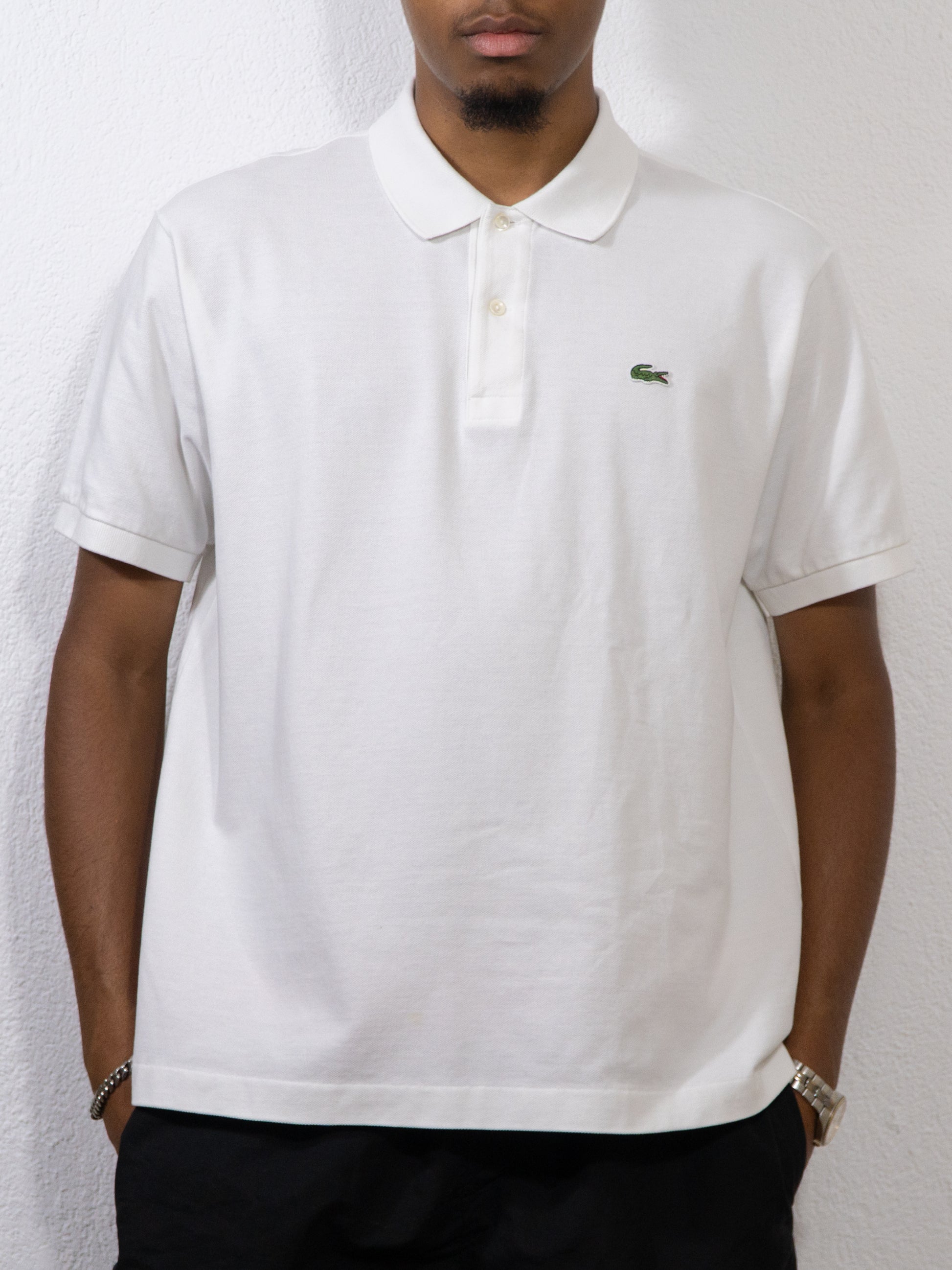 POLO LACOSTE CLASSIC FIT 7/2XL BLANC