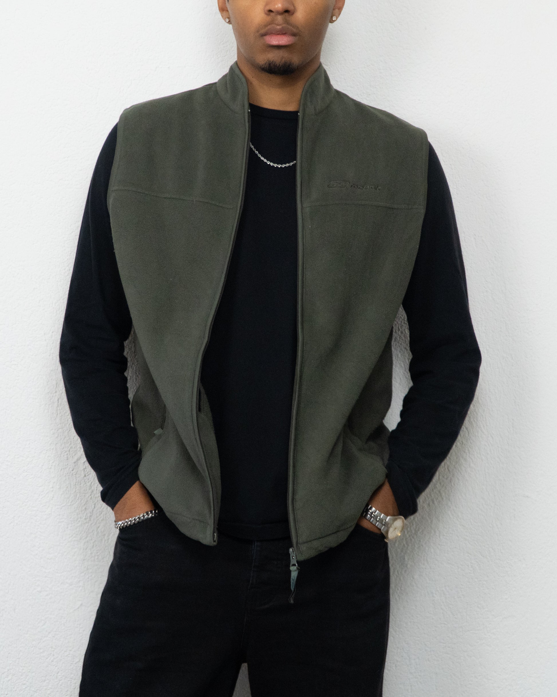 GILET REEBOK M VERT