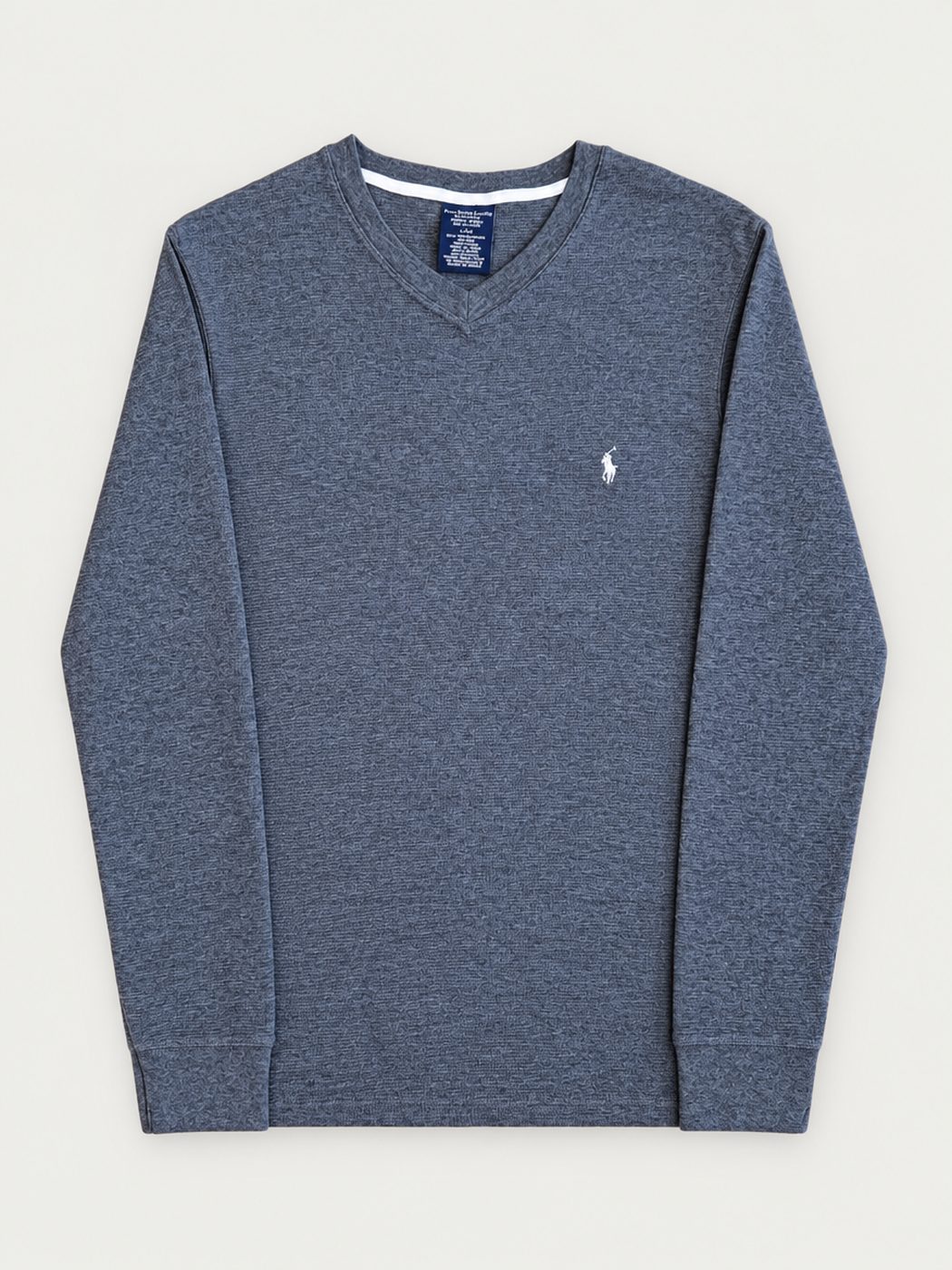 T-shirt Ralph Lauren Nid d'Abeille Col V