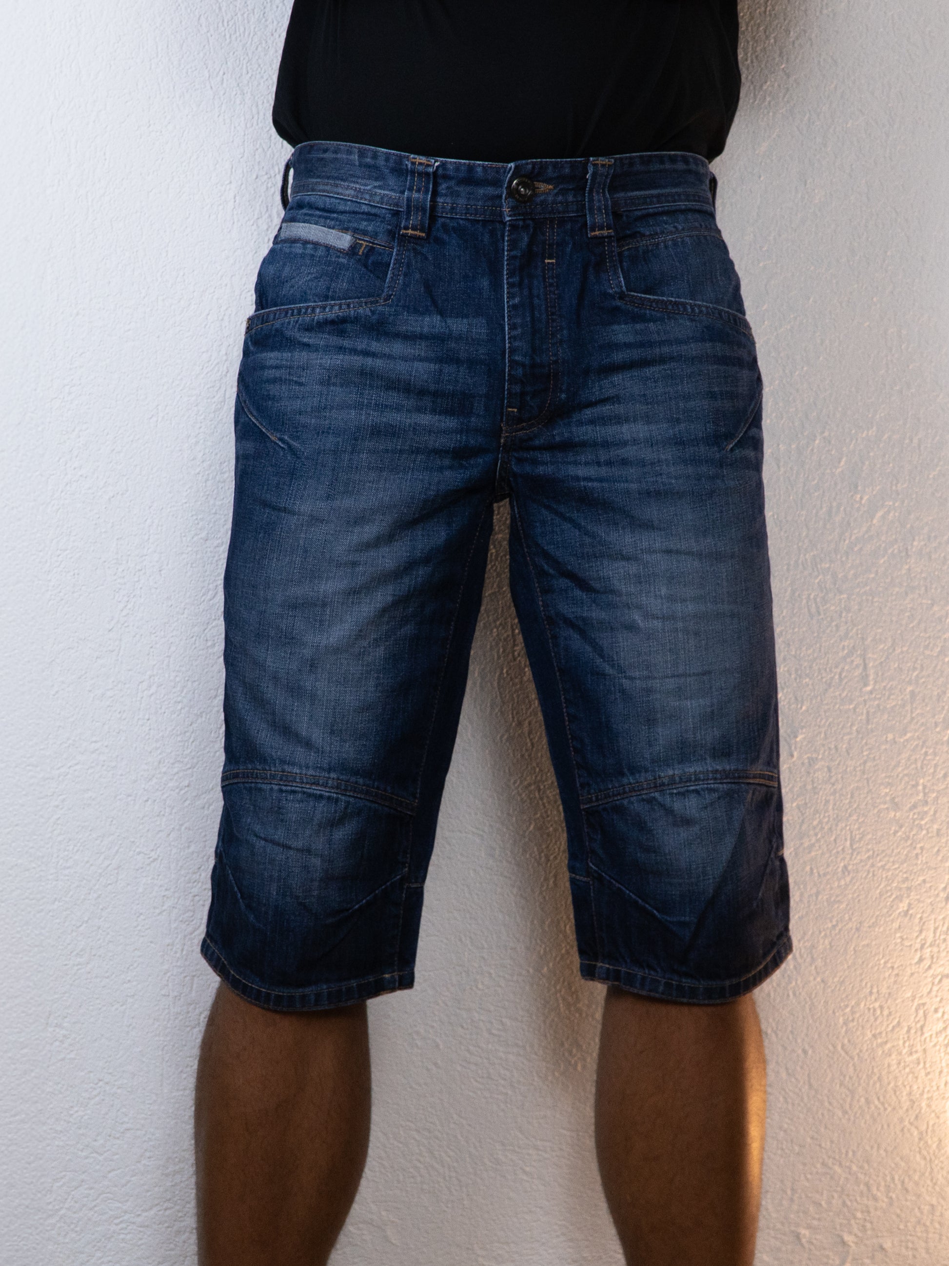 SHORT JEANS CHARLES VOGELE REGULAR 34 BLEU DENIM
