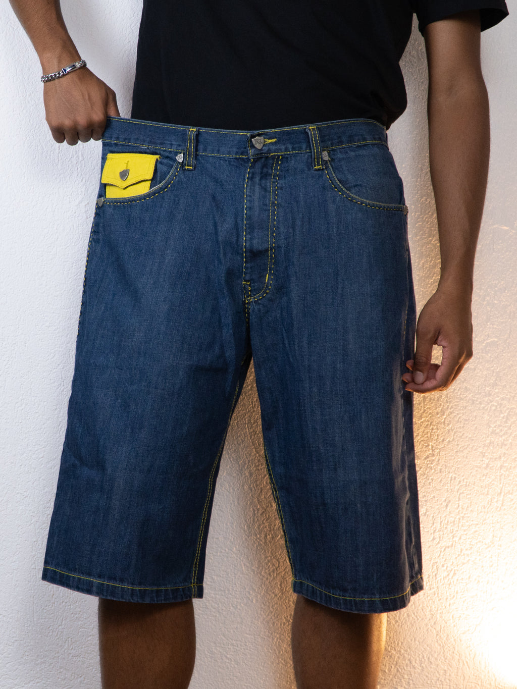 SHORT JEANS RR ROMAN ROYALTY 38/15 BLEU