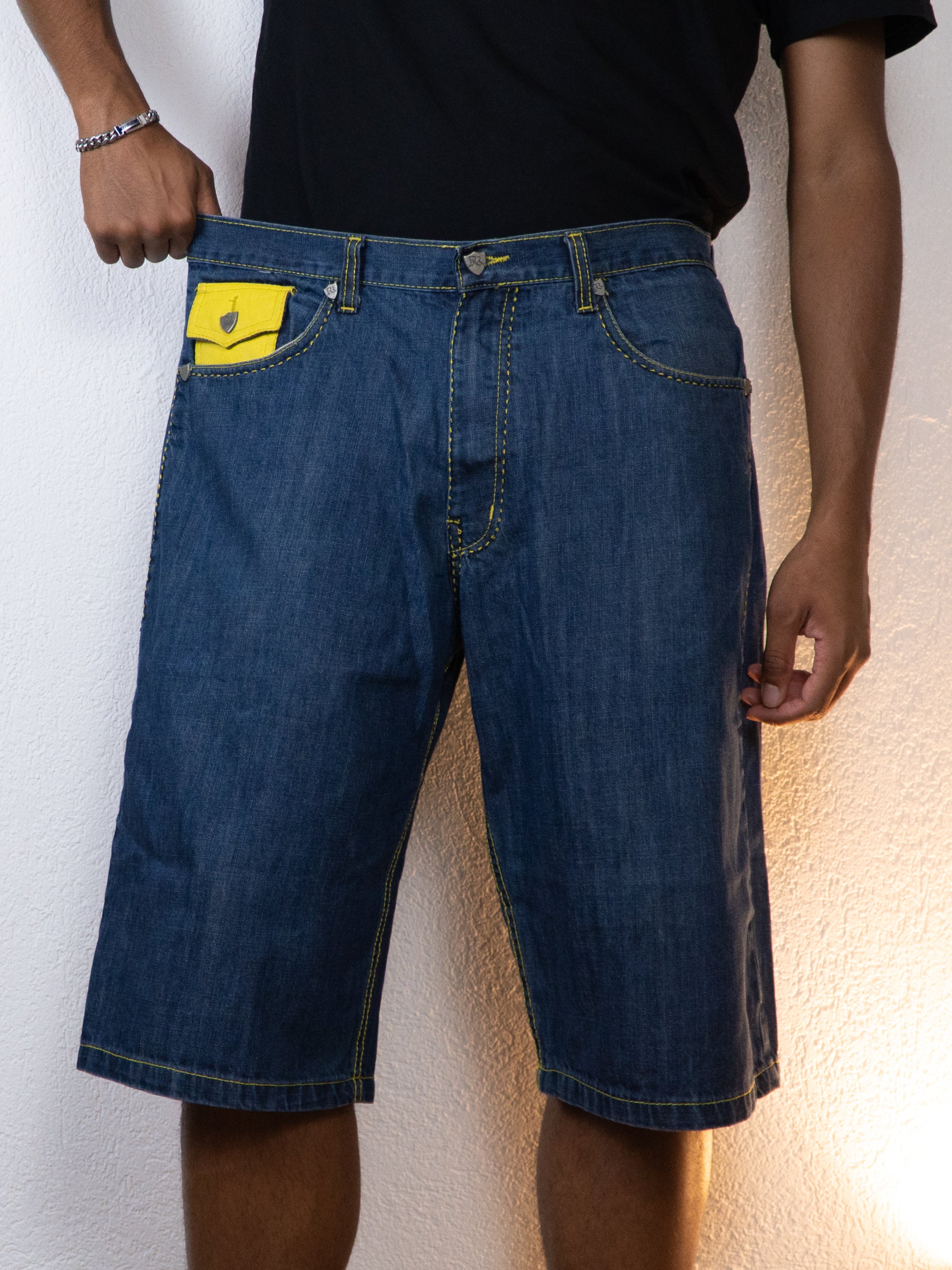 SHORT JEANS RR ROMAN ROYALTY 38/15 BLEU