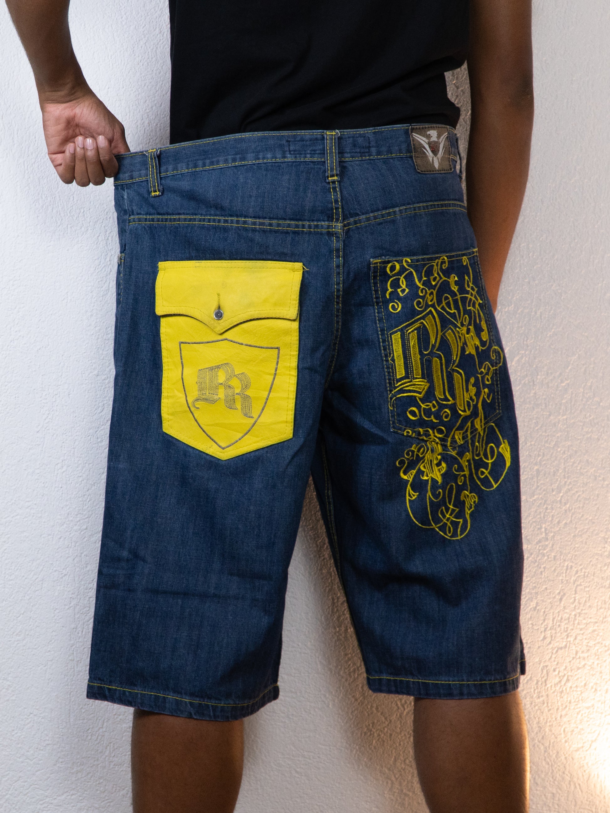 SHORT JEANS RR ROMAN ROYALTY 38/15 BLEU
