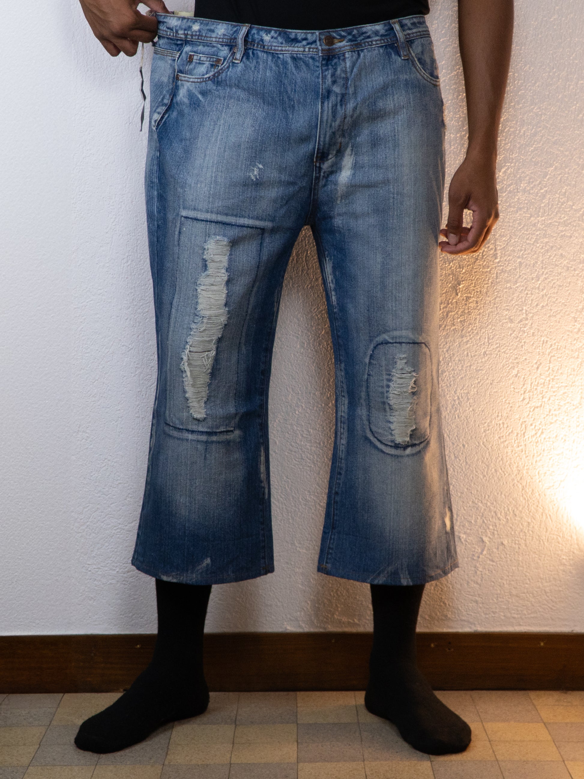 SHORT JEANS CLARK JEANS 3XL BLEU