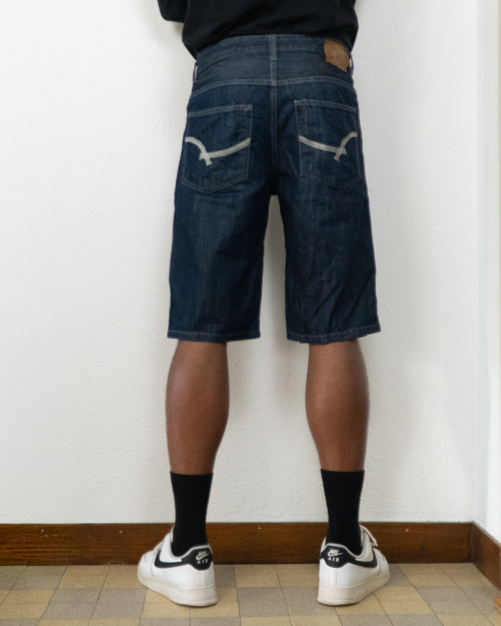 JACK &amp; JONES S BLAUE JEANS-SHORTS