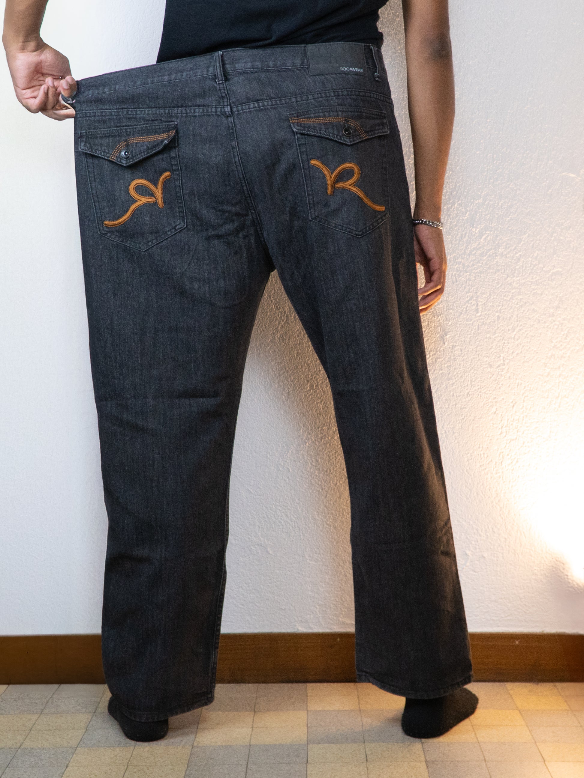 PANTALON ROCAWEAR CLASSIC FIT 48X34 NOIR