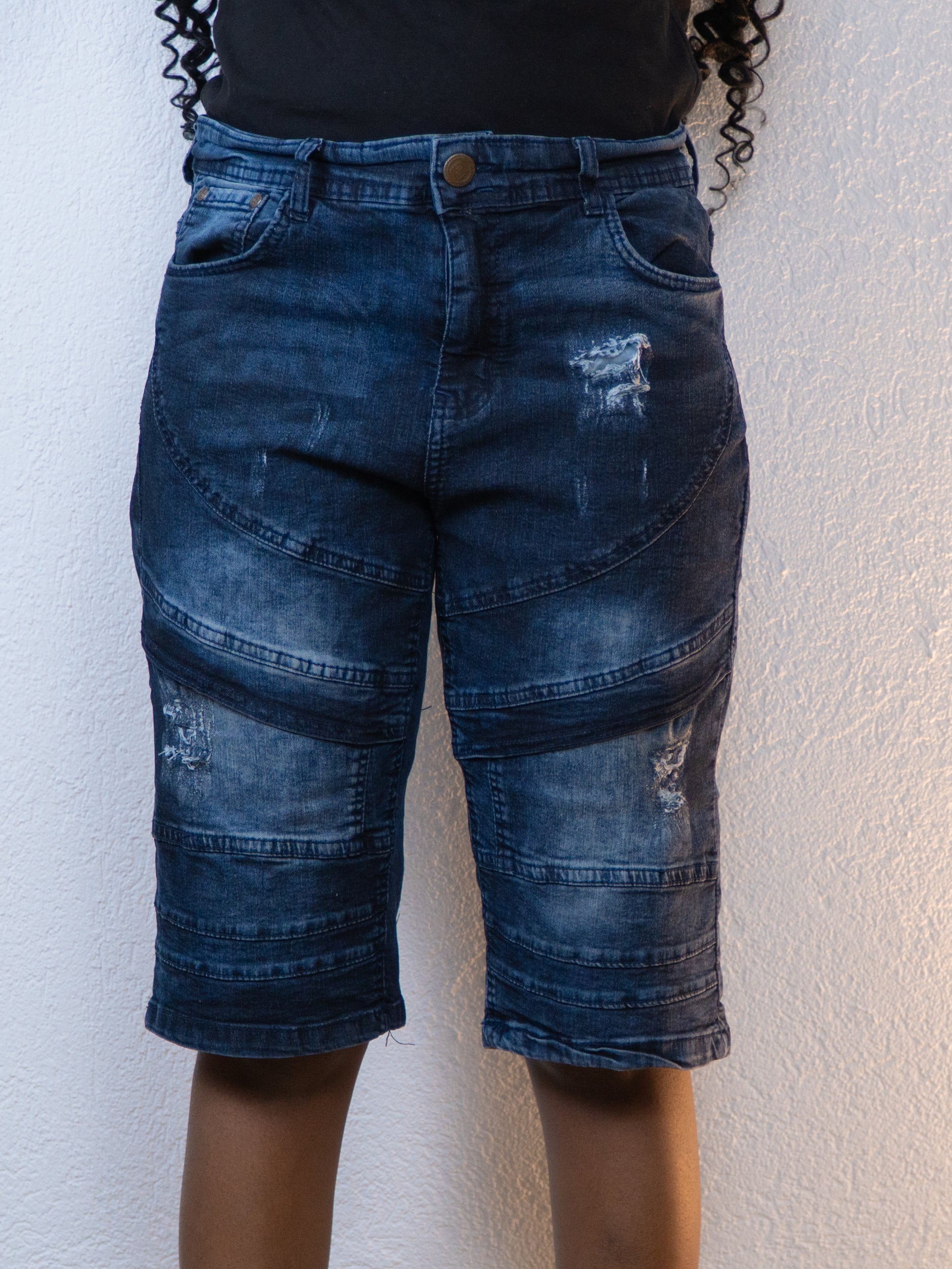 SHORT JEANS RSCOOP 32 BLEU
