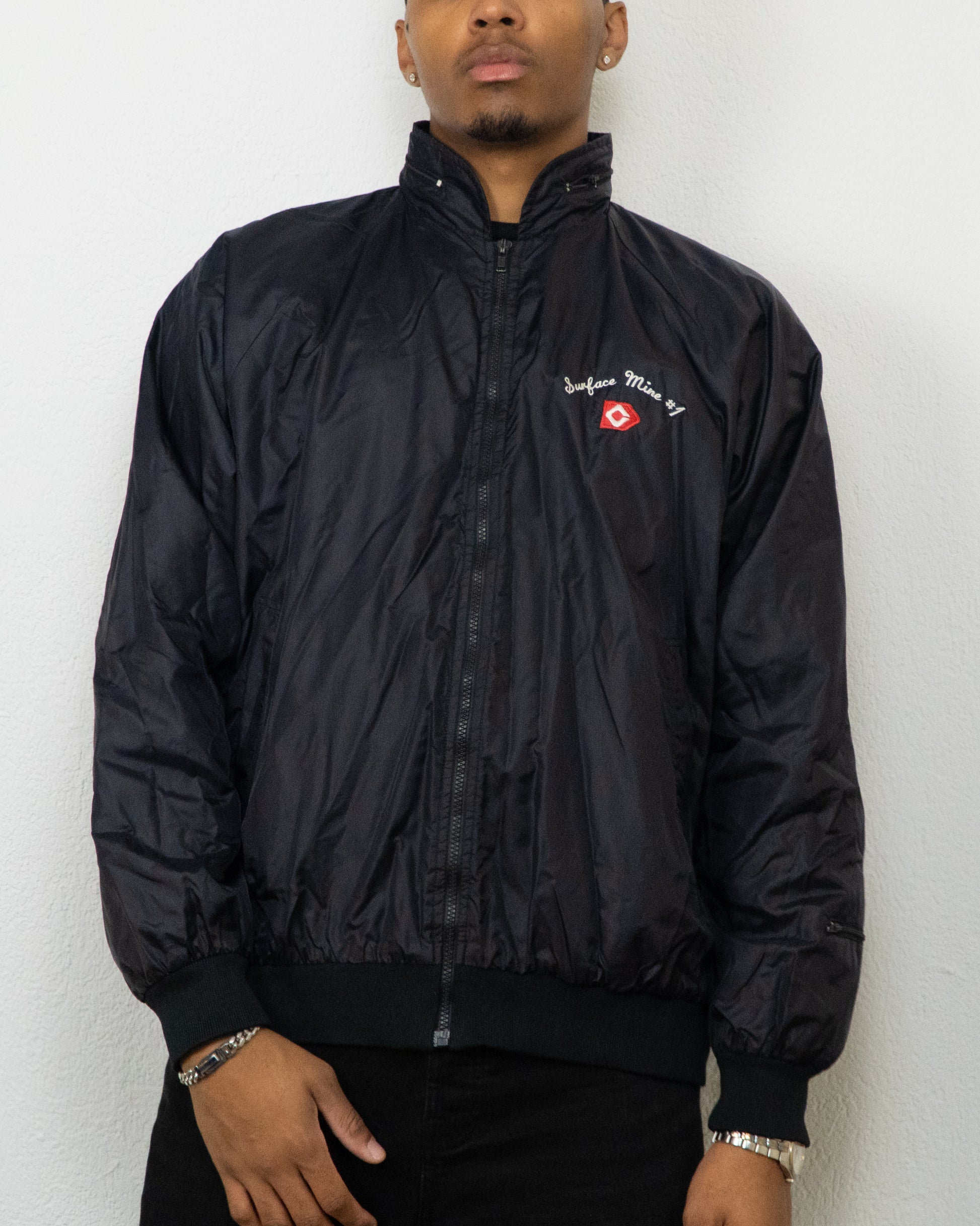JACKET LA MODE ACTIVE SPORT USA SURFACE MINE #1 XL NOIR