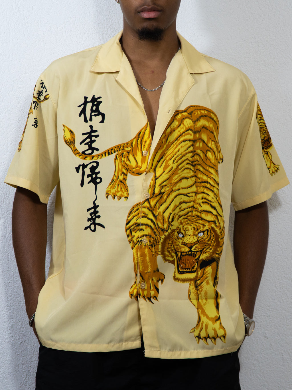 CHEMISE DRAGON BROTHER XL JAUNE