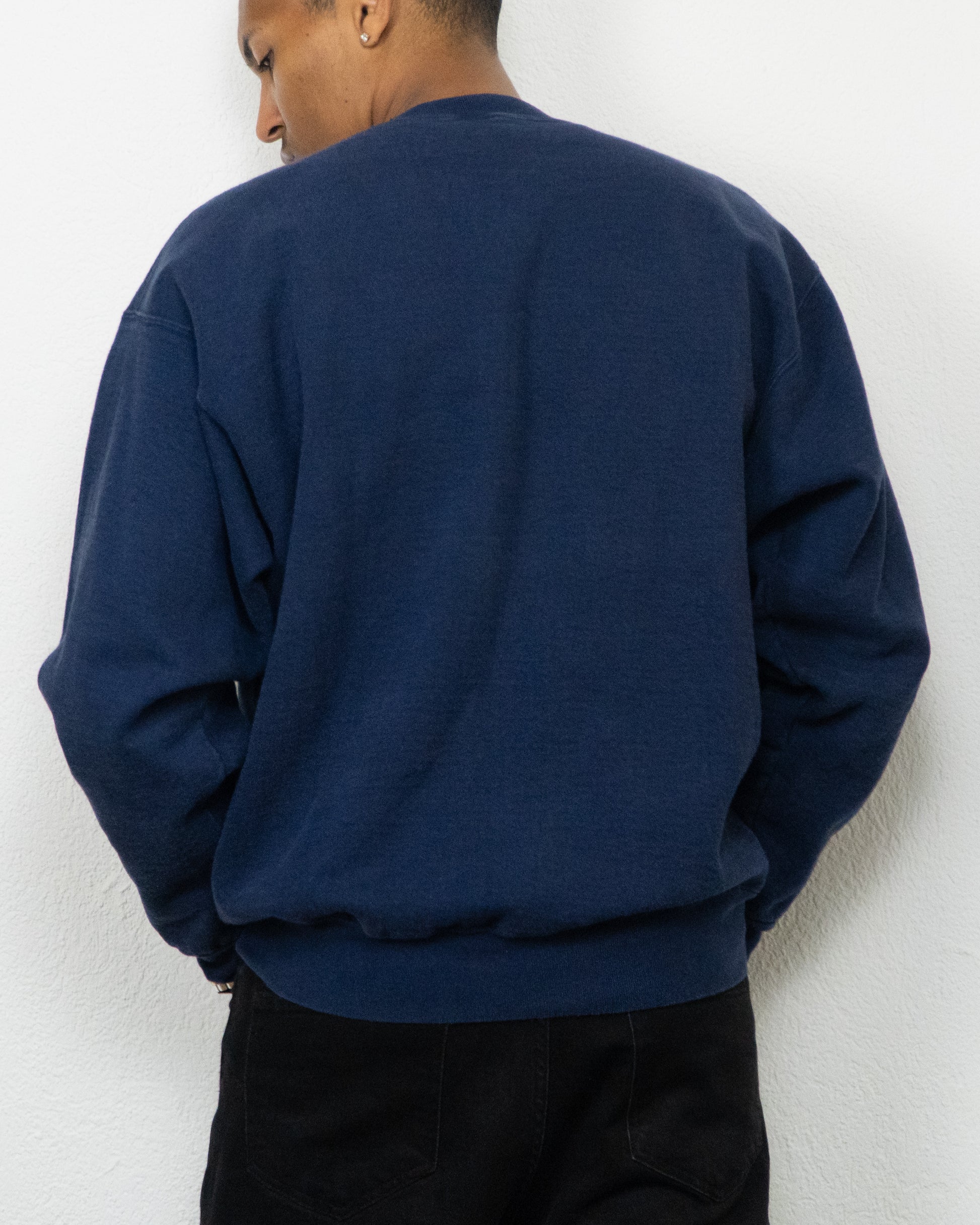 SWEATSHIRT FRUIT OF THE LOOM SUPER COTTON MICHIGAN XL MARINE