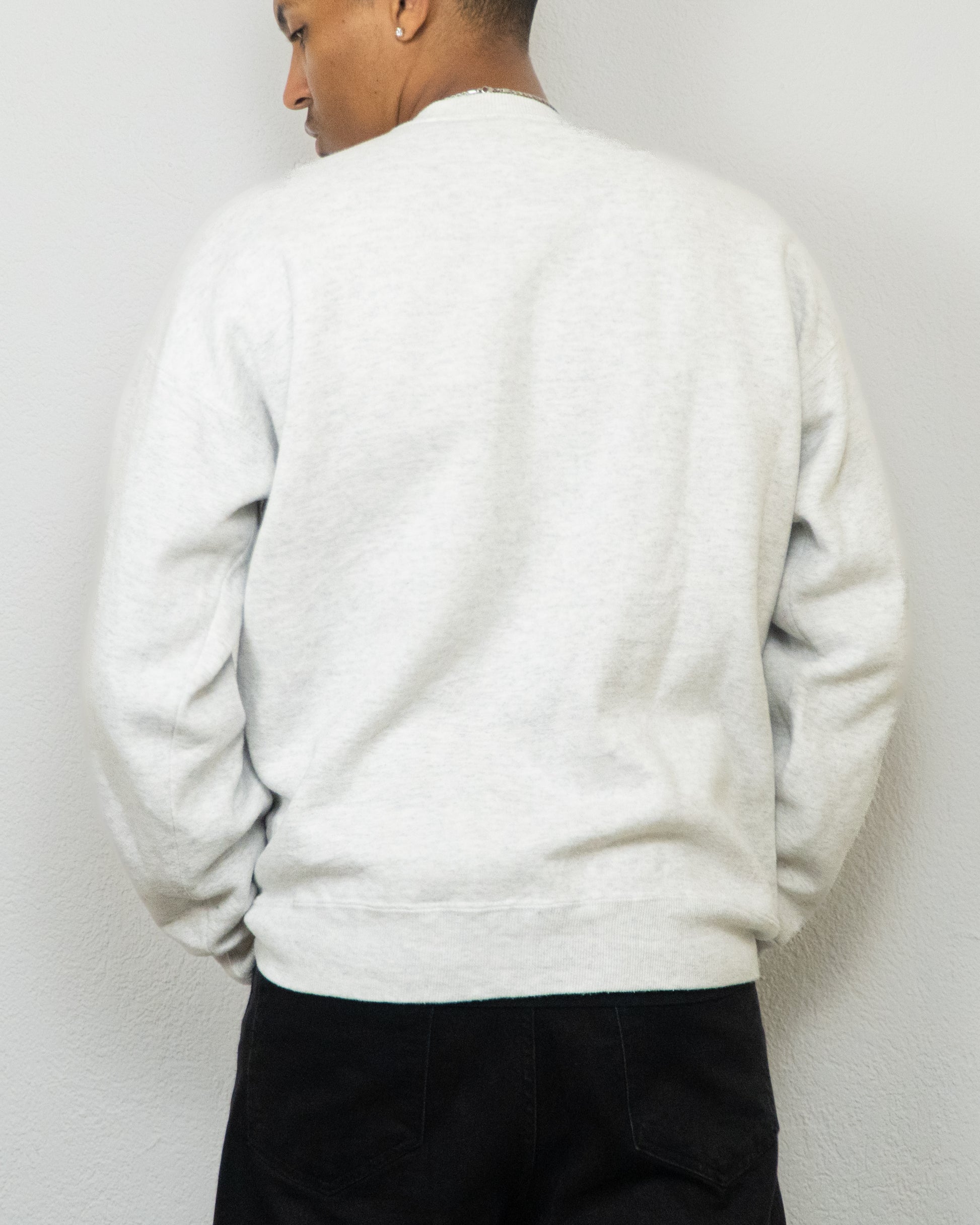 SWEATSHIRT NUTMEG MILLS CHICAGO BULLS 1966 XL GRIS CLAIR