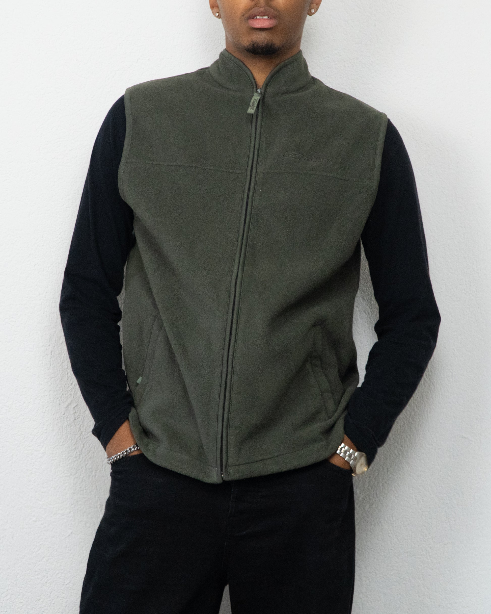 GILET REEBOK M VERT