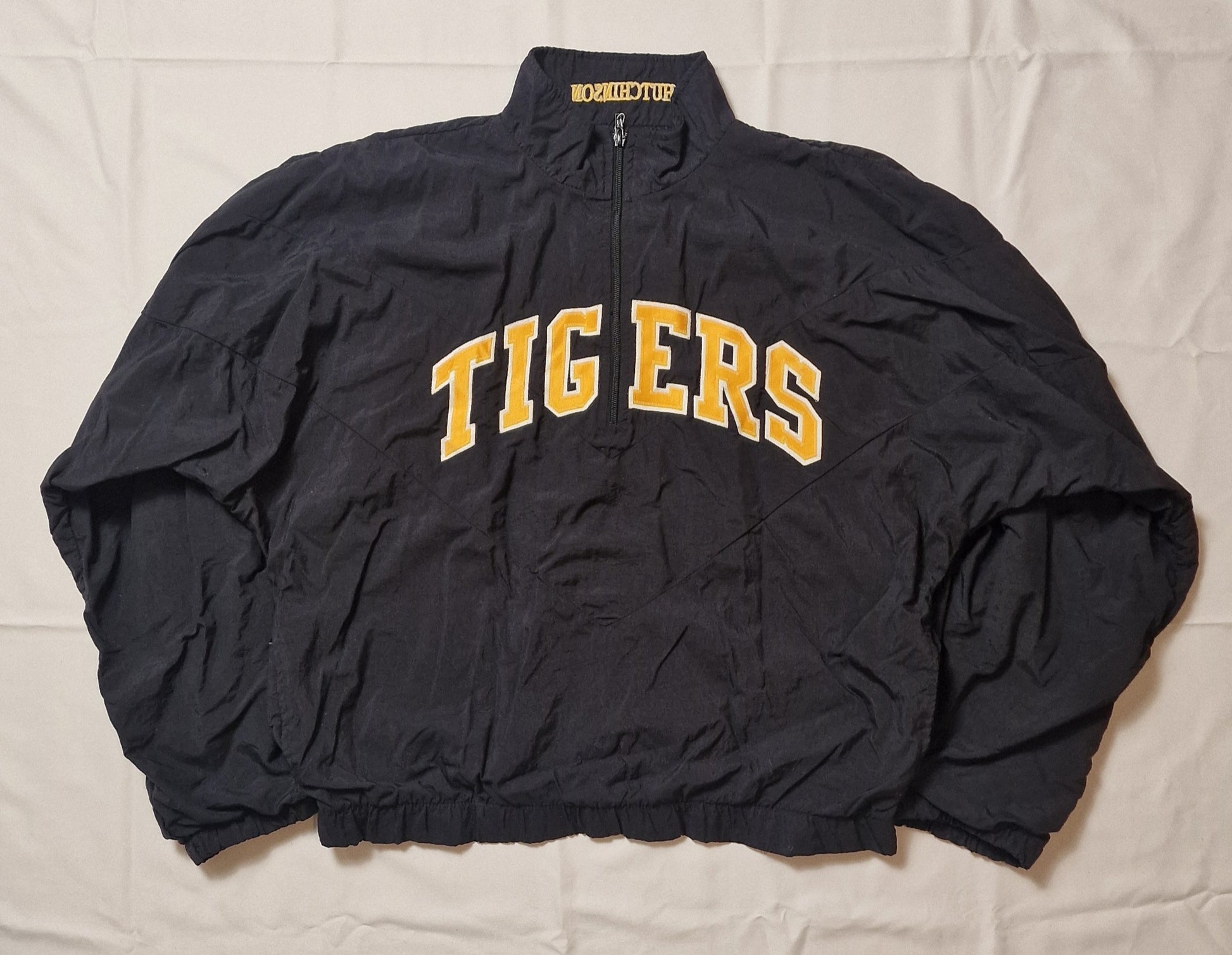 JACKET METRO ATHLETIC SUPPLY HUTCHINSON TIGERS M NOIR