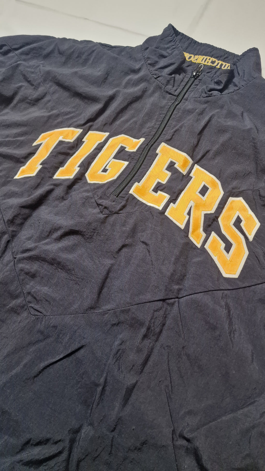 JACKET METRO ATHLETIC SUPPLY HUTCHINSON TIGERS M NOIR