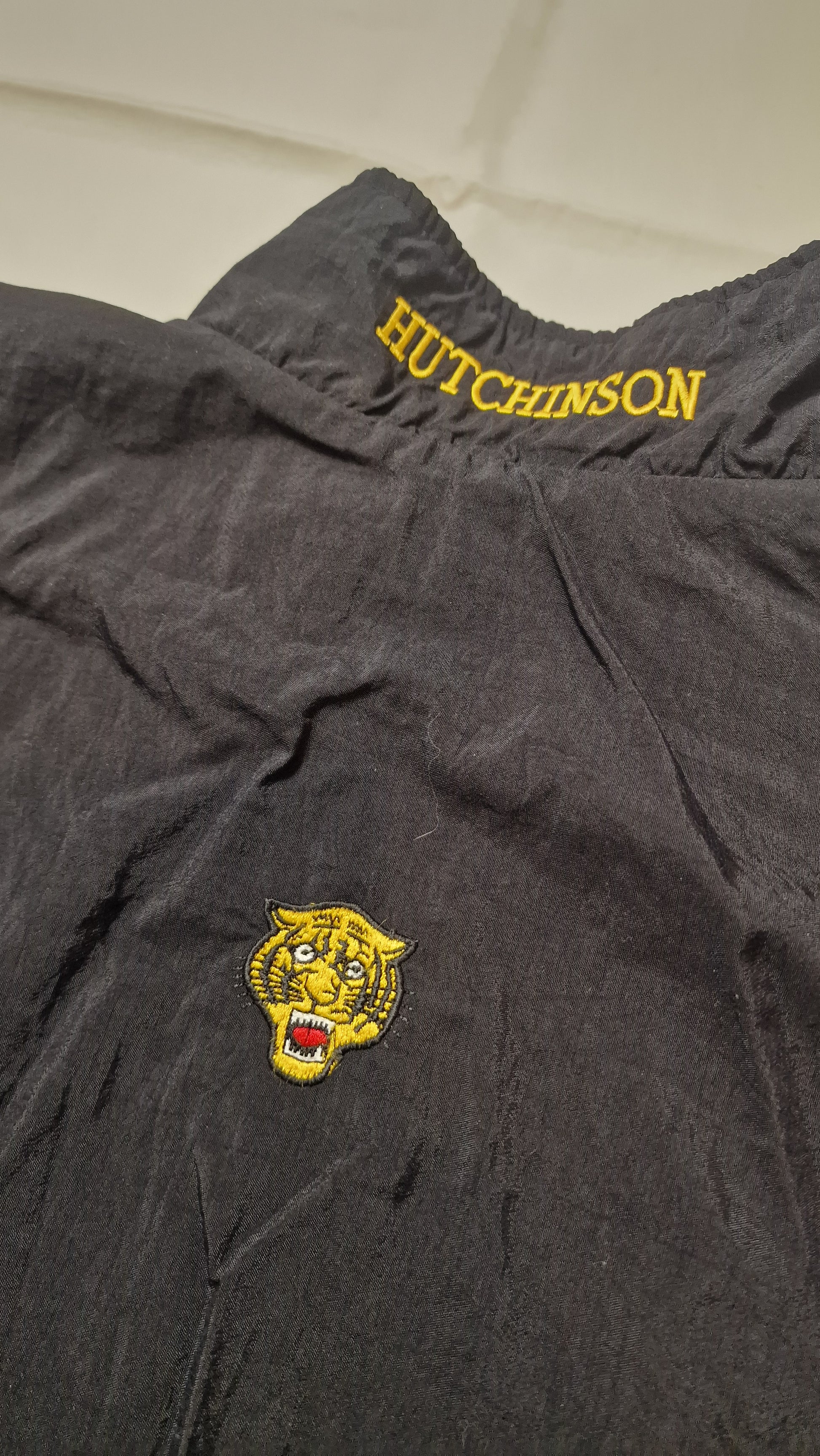 JACKET METRO ATHLETIC SUPPLY HUTCHINSON TIGERS M NOIR