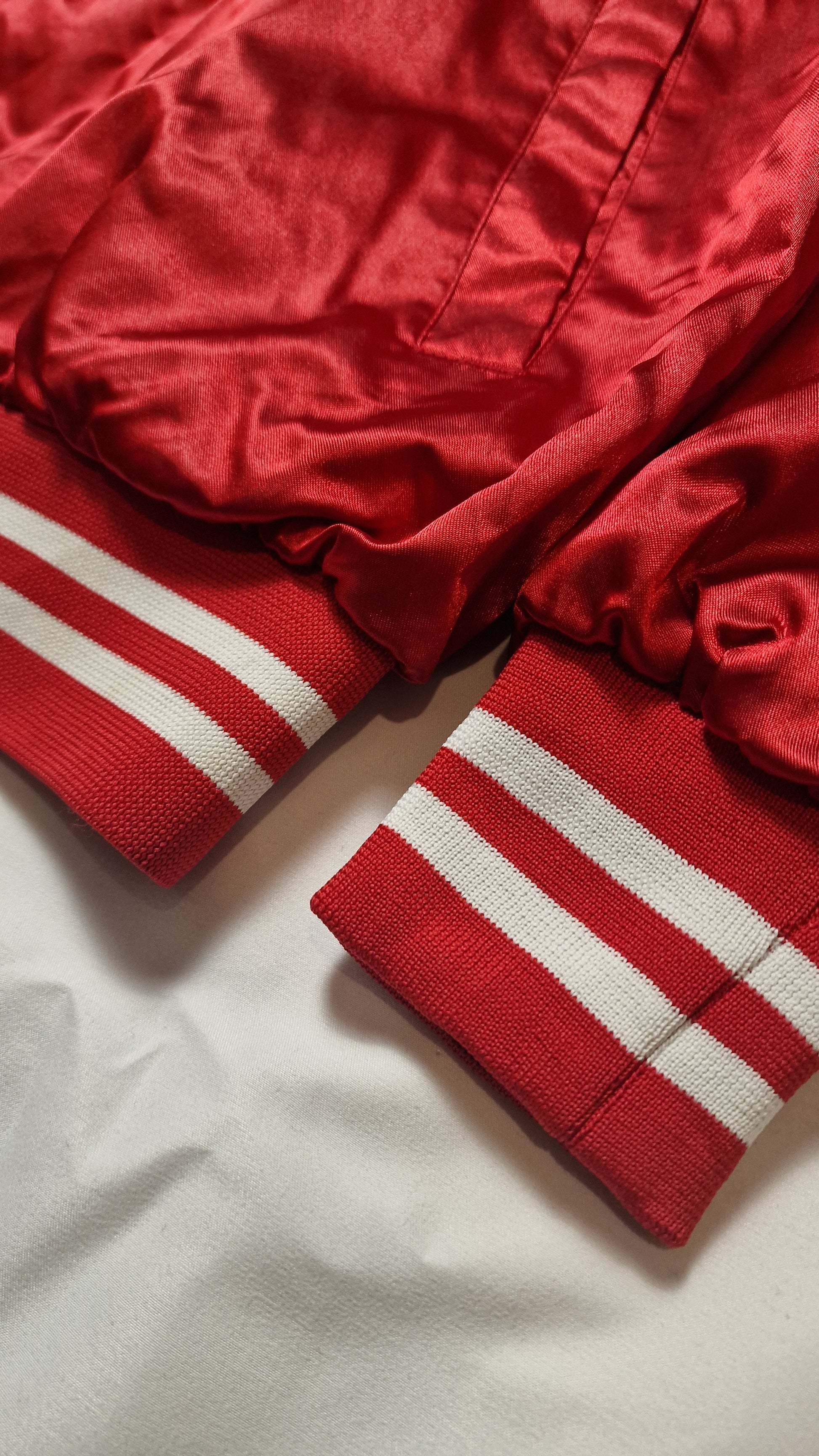 JACKET AUGUSTA SPORTSWEAR RAIDER BASEBALL M ROUGE