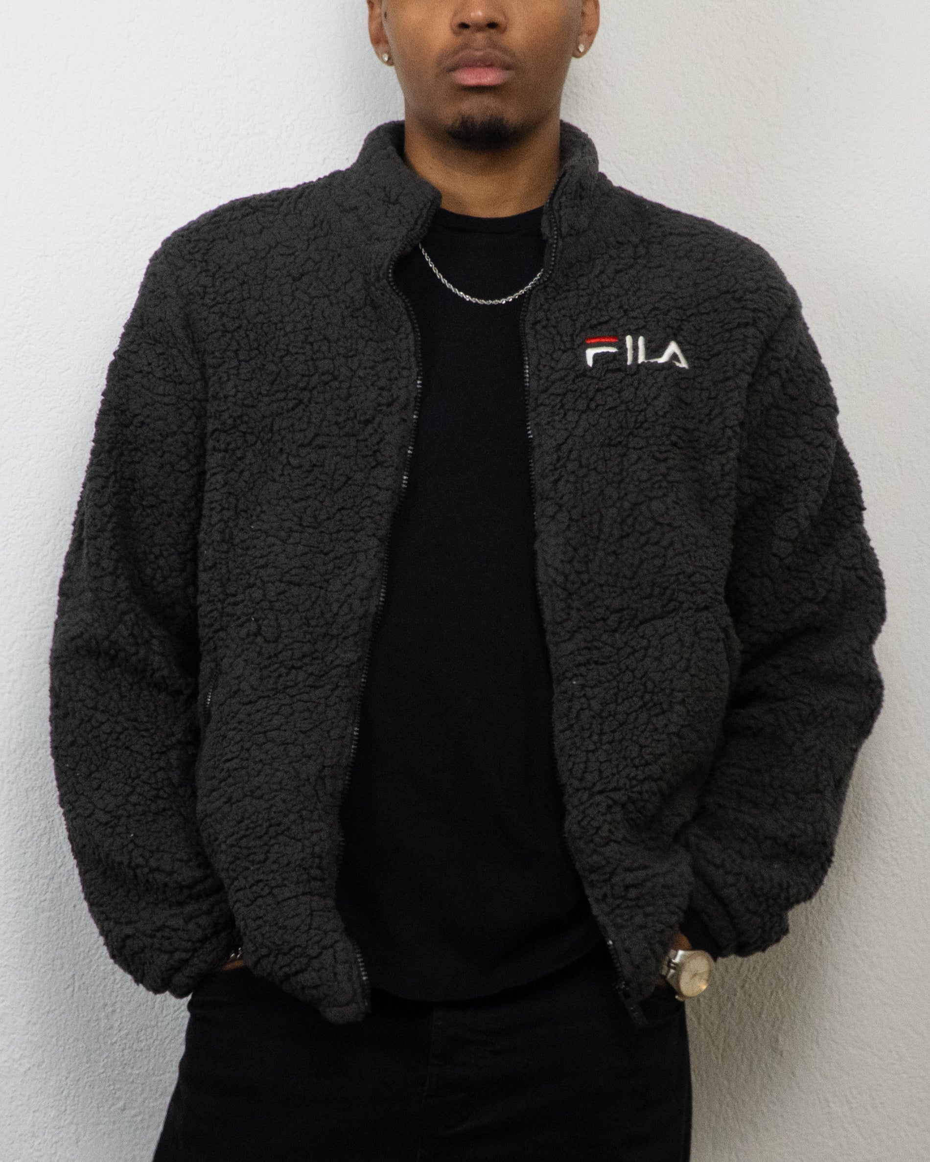 JACKET POLAIRE FILA L NOIR
