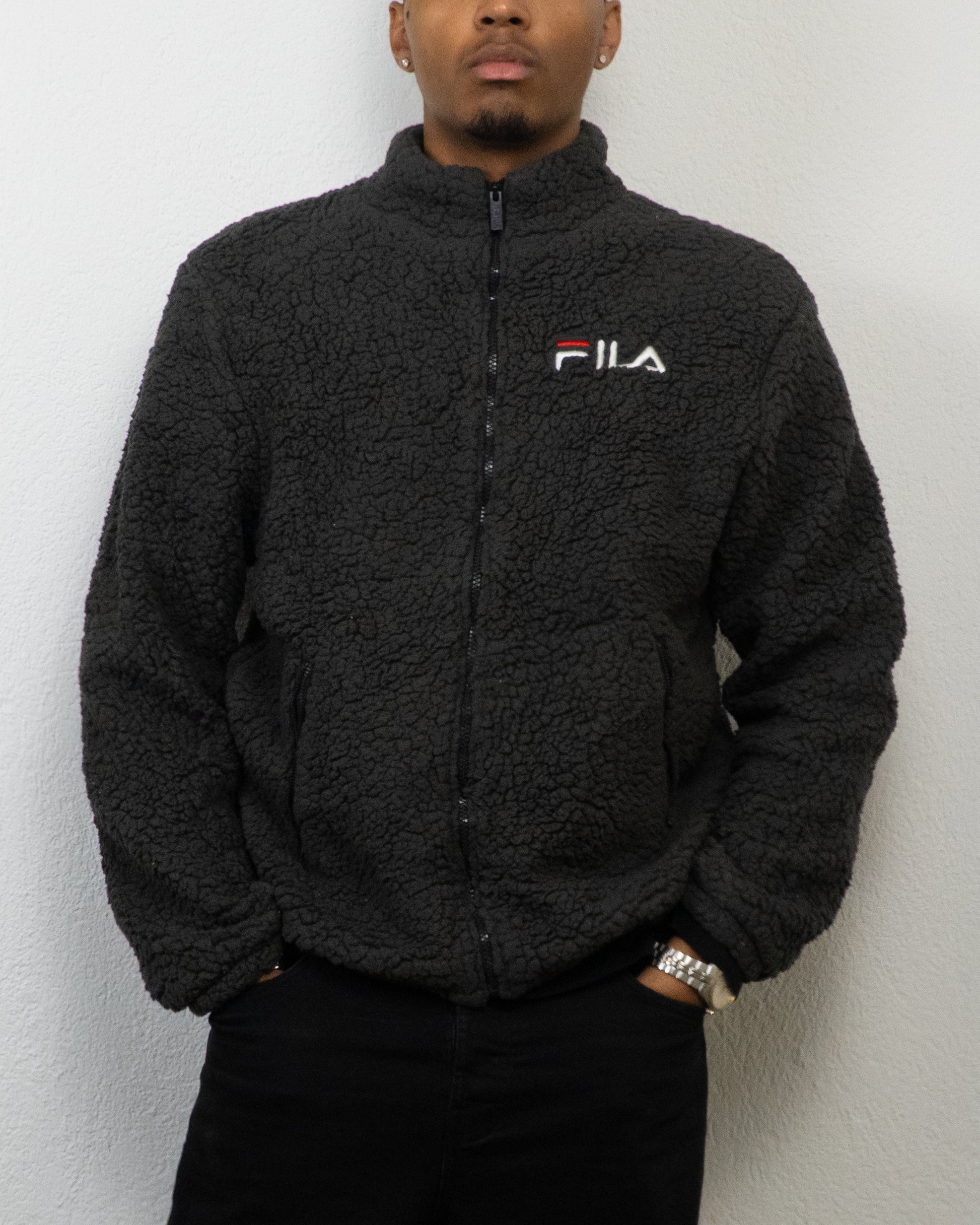 JACKET POLAIRE FILA L NOIR