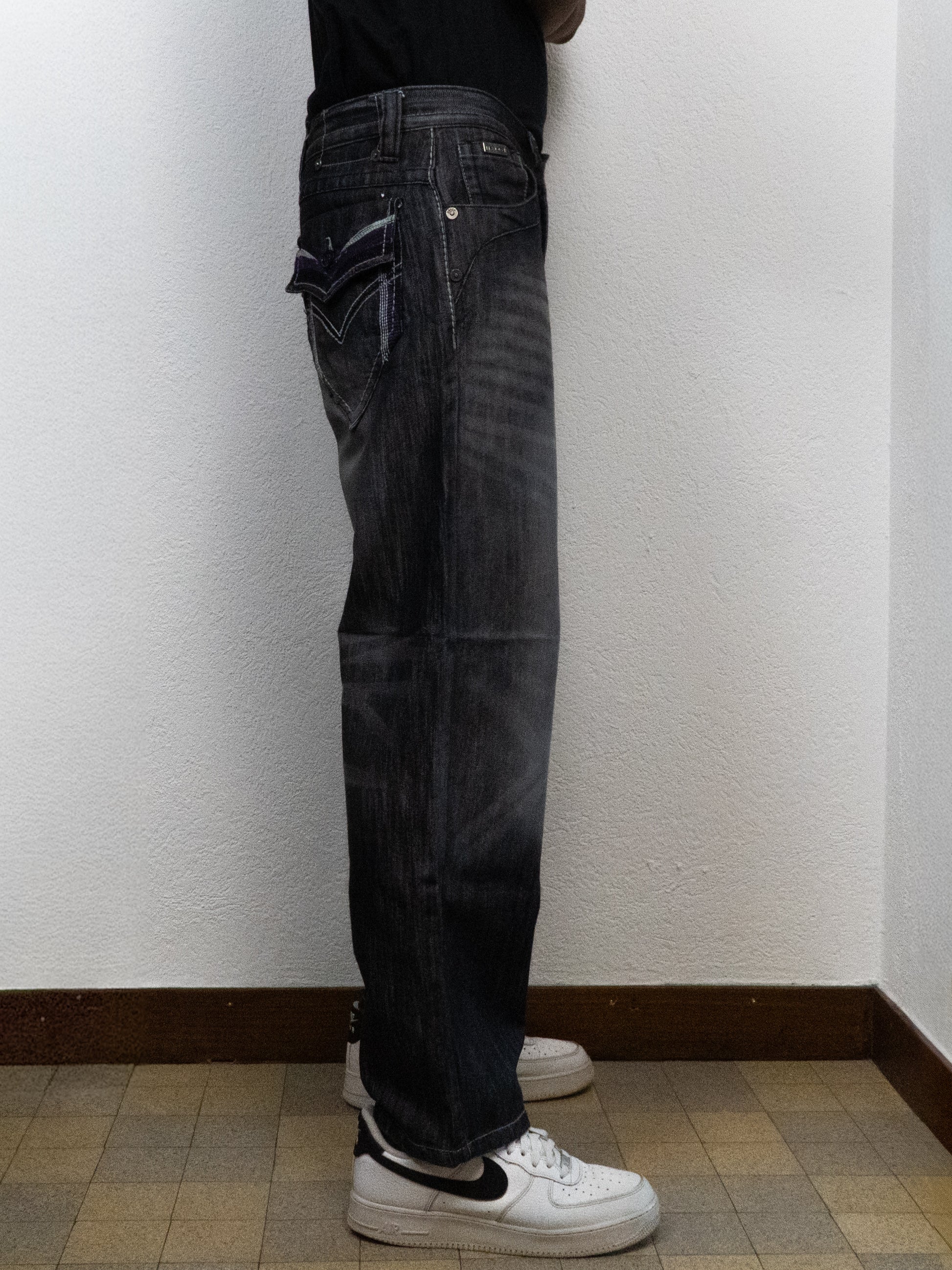 PANTALON MECCA CLASSIC FIT 34X32 NOIR