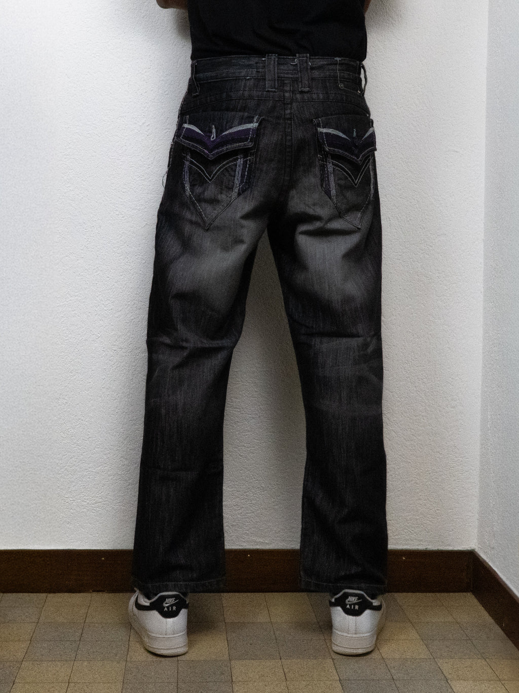 PANTALON MECCA CLASSIC FIT 34X32 NOIR