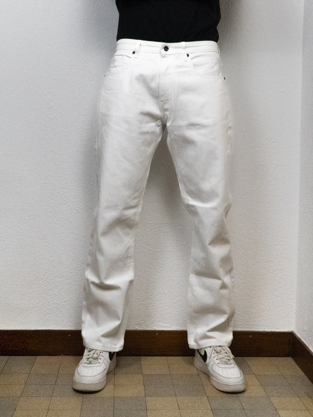 PANTALON ROCAWEAR CLASSIC FIT W36 BLANC
