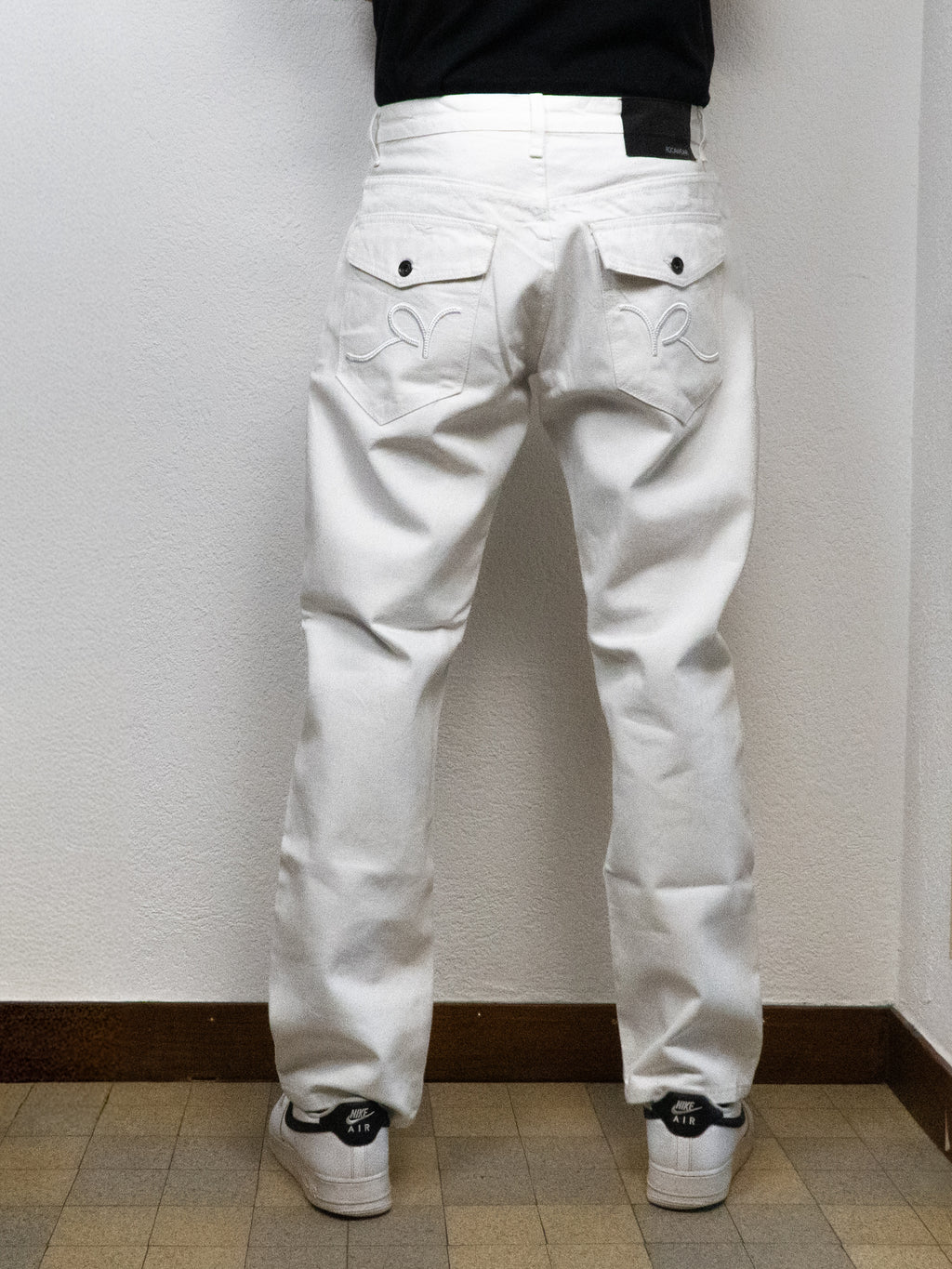 PANTALON ROCAWEAR CLASSIC FIT W36 BLANC