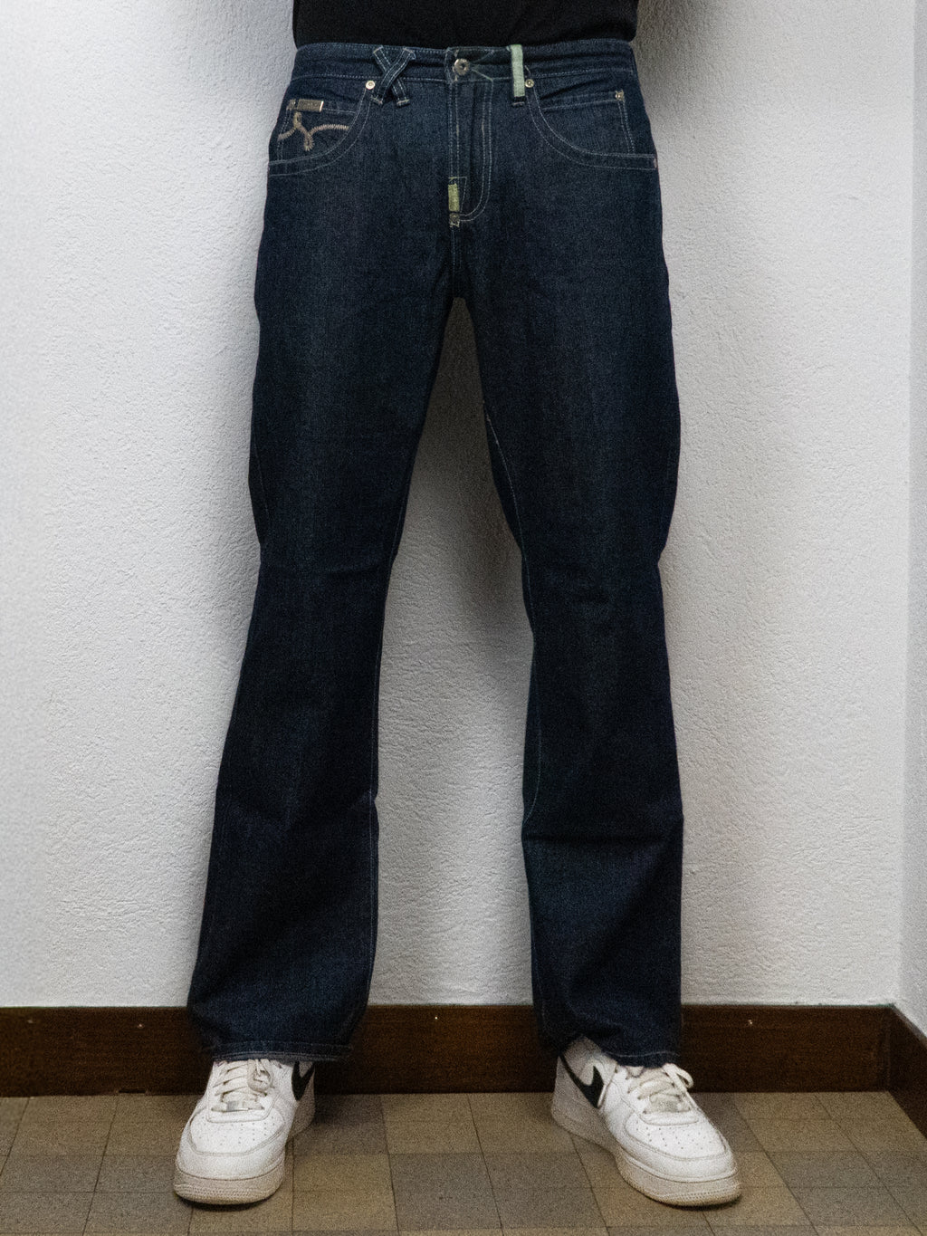 PANTALON LRG 34 BLEU