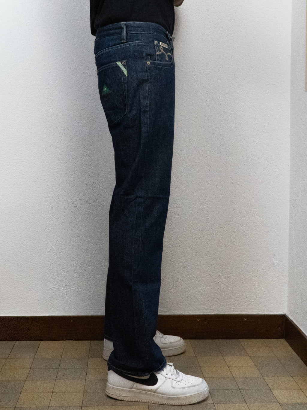 PANTALON LRG 34 BLEU