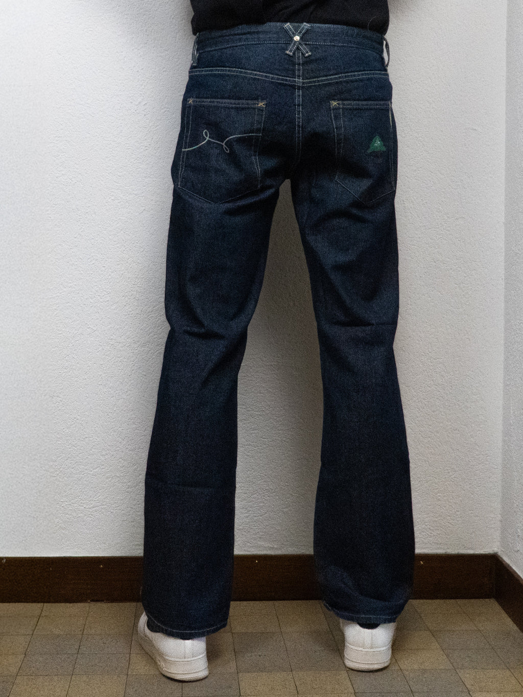 PANTALON LRG 34 BLEU