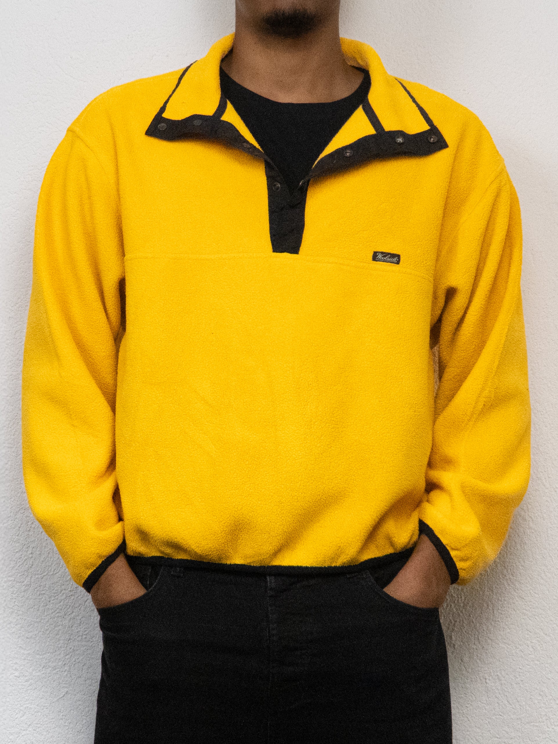 SWEATSHIRT POLAIRE WOOLRICH L JAUNE