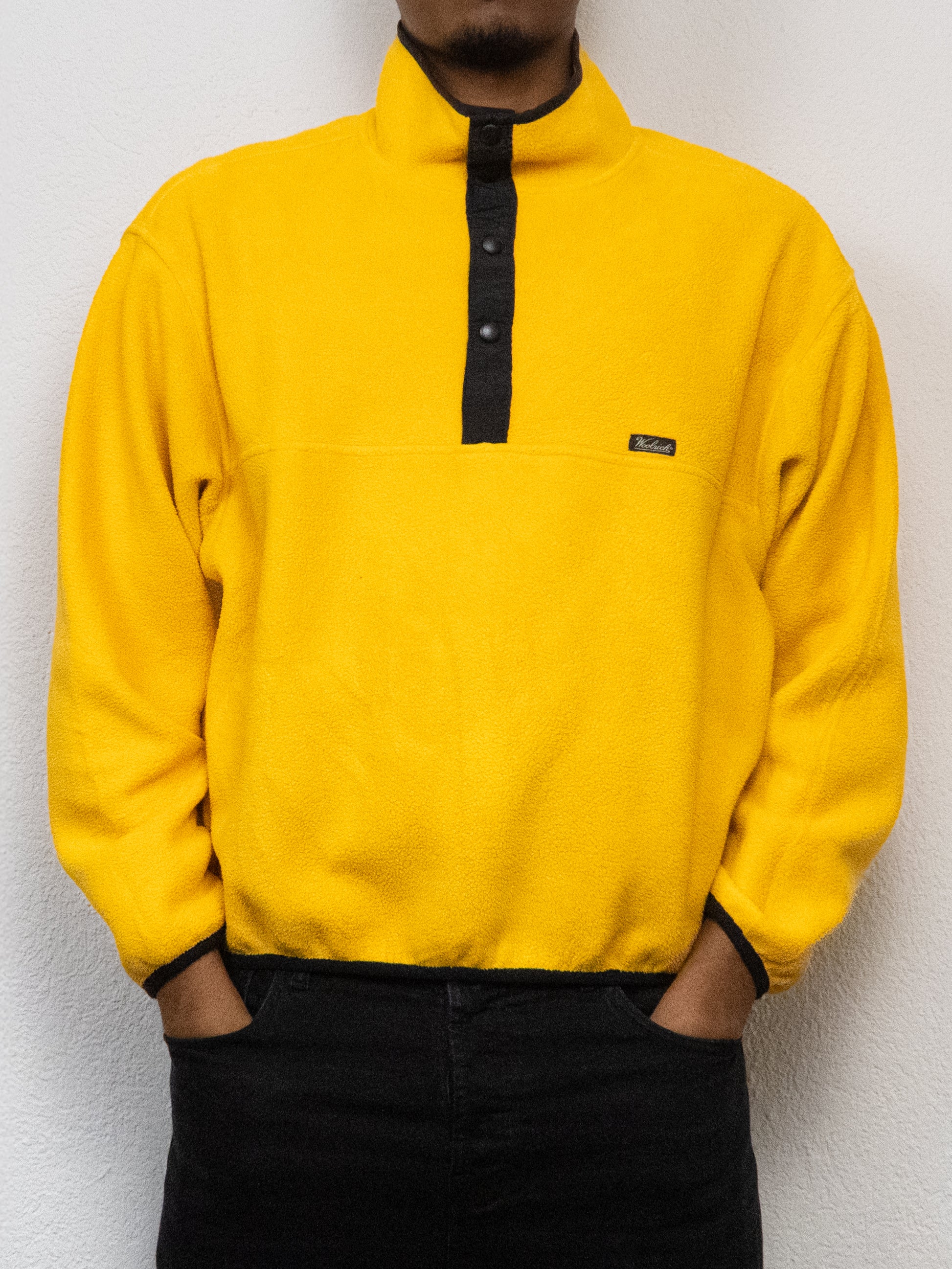 SWEATSHIRT POLAIRE WOOLRICH L JAUNE