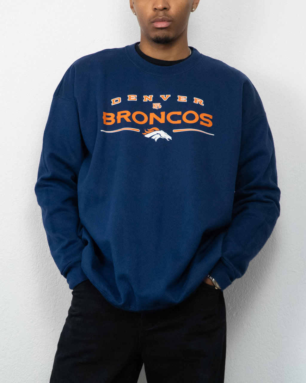 SWEATSHIRT NFL DENVER 2XL BLEU