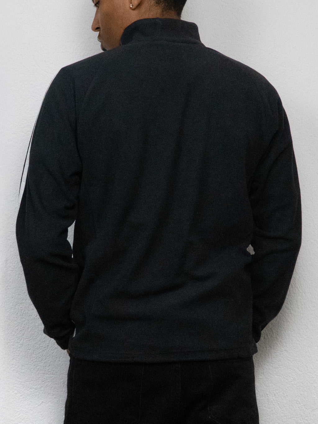 SWEATSHIRT POLAIRE ADIDAS 36/38 NOIR