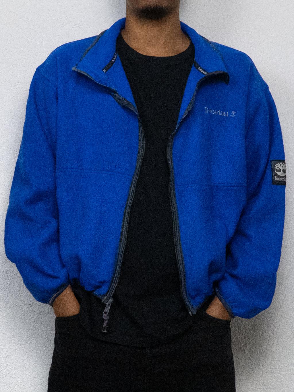 SWEATSHIRT POLAIRE TIMBERLAND L BLEU