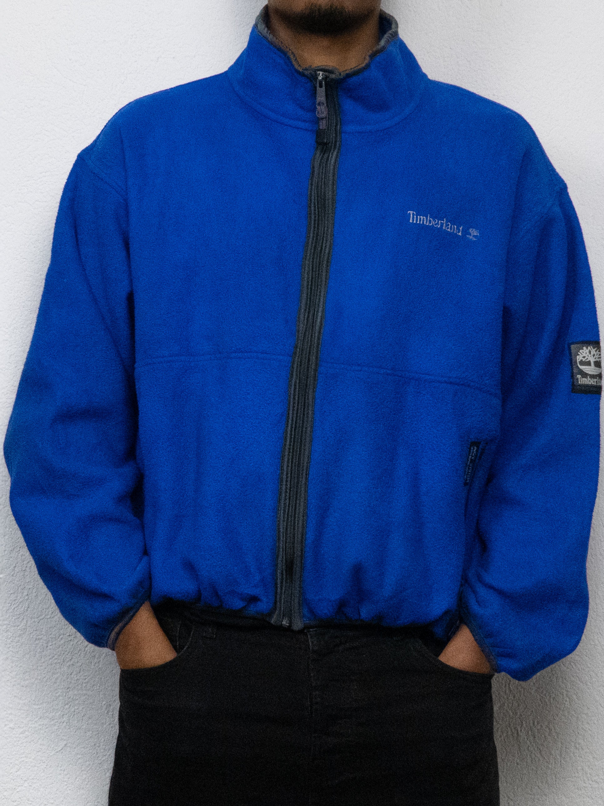 SWEATSHIRT POLAIRE TIMBERLAND L BLEU