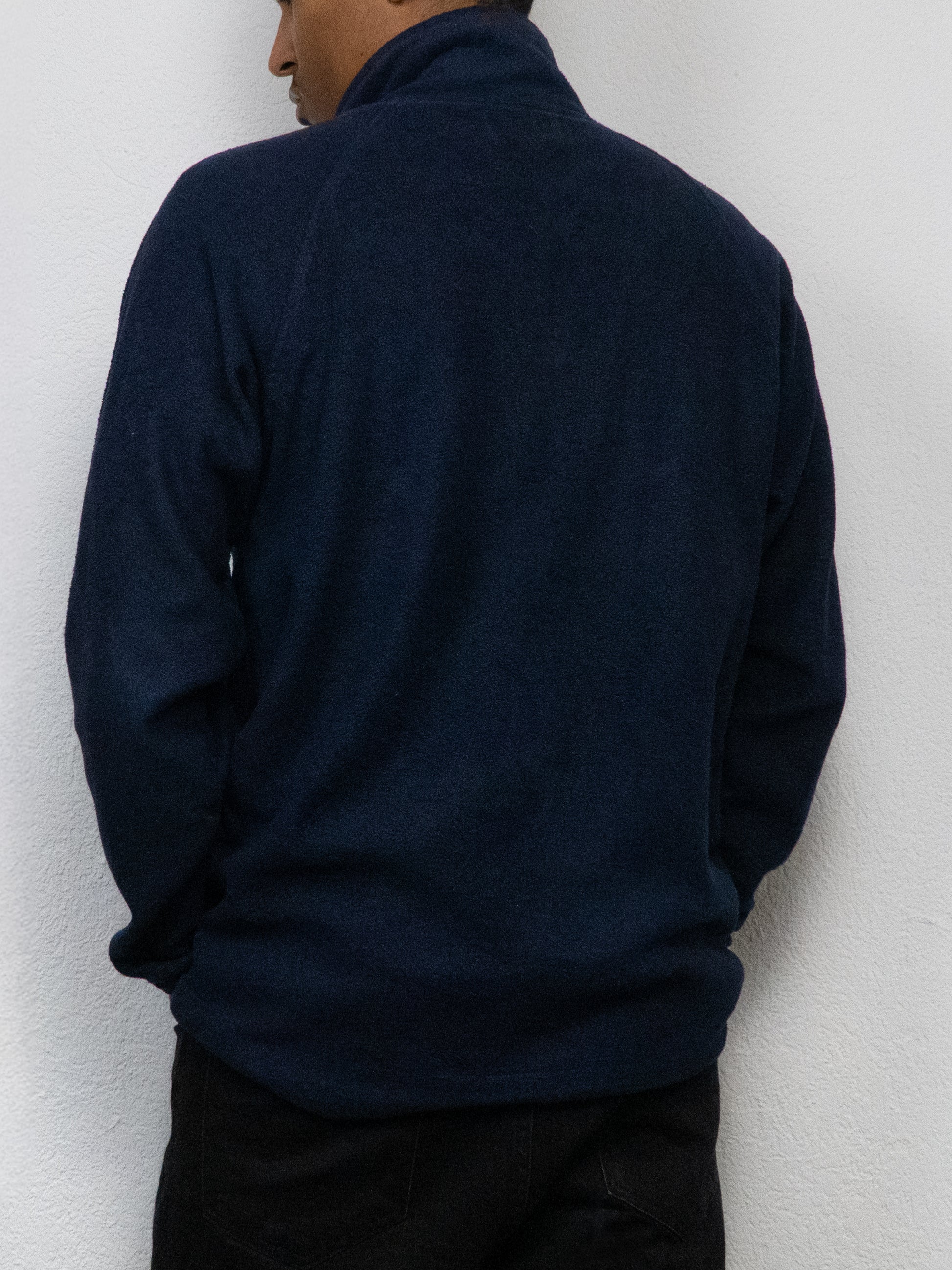 SWEATSHIRT POLAIRE KAPPA L BLEU FONCÉ