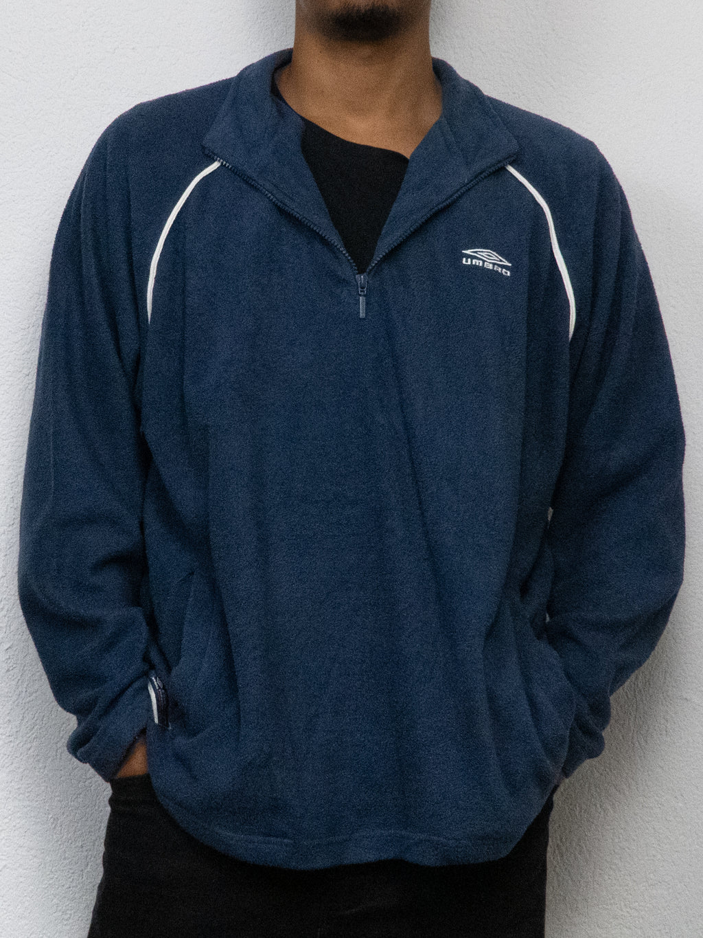 SWEATSHIRT POLAIRE UMBRO XL BLEU FONCÉ