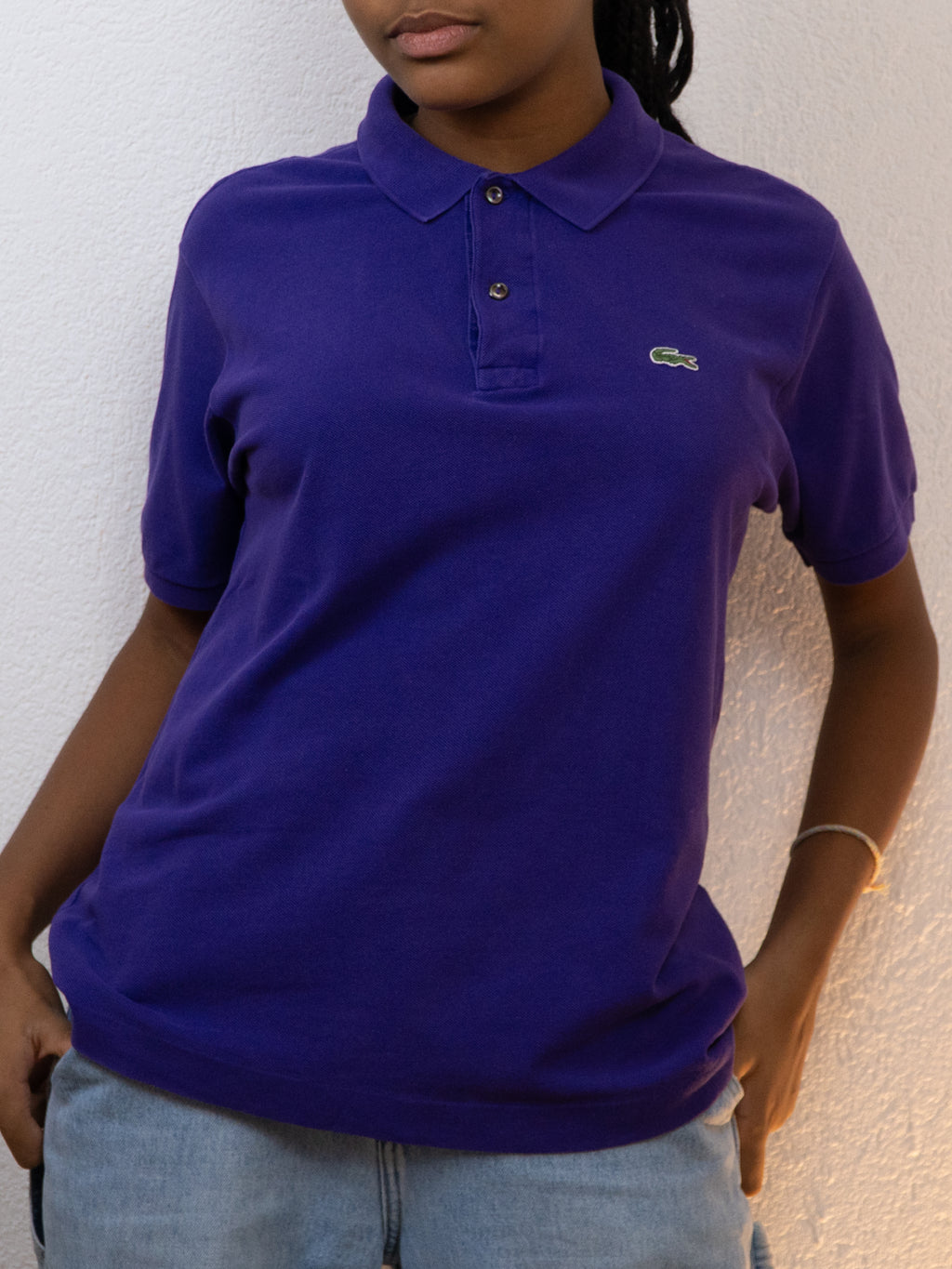 POLO LACOSTE 5/L VIOLET