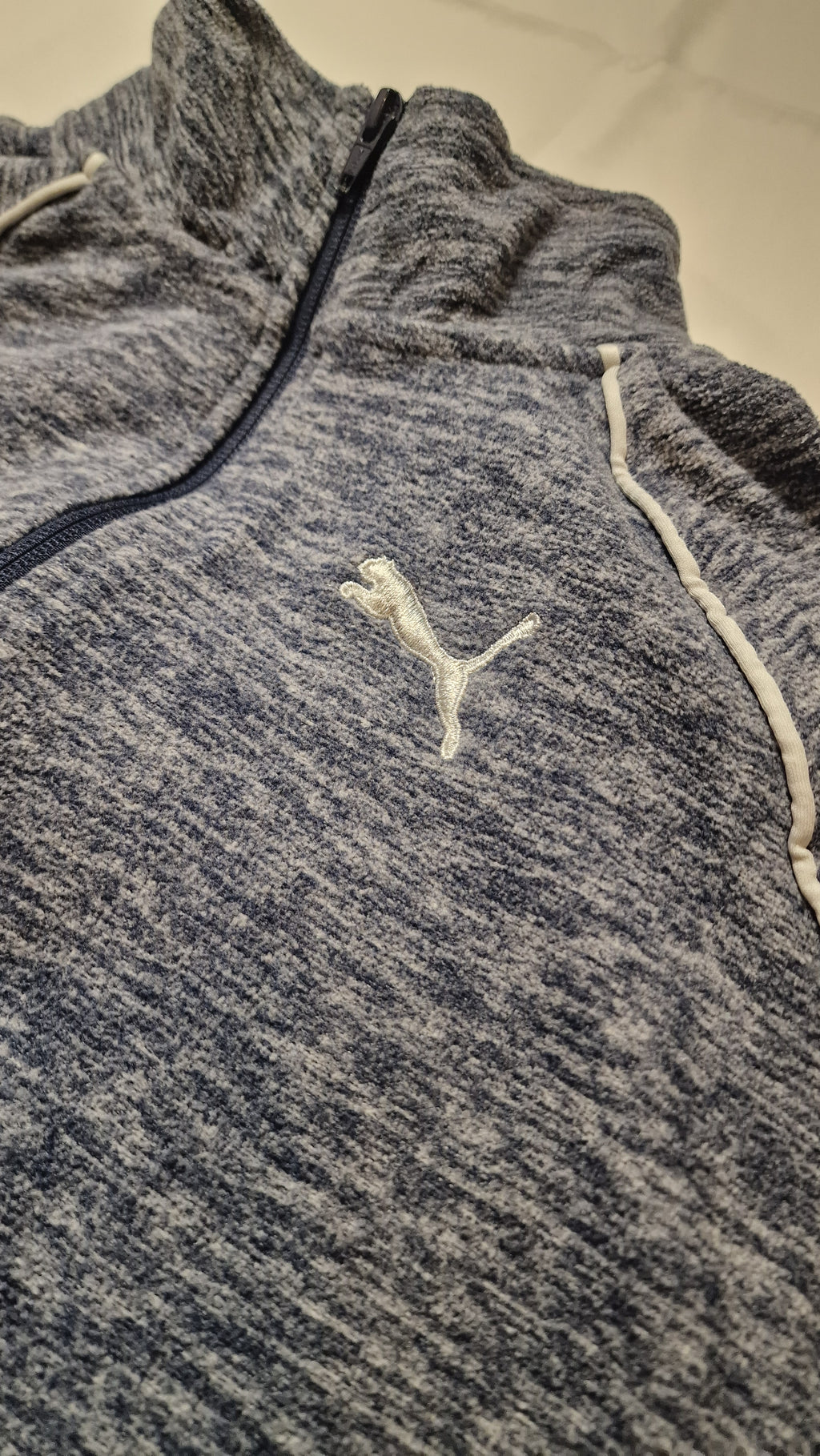 SWEATSHIRT POLAIRE PUMA L GRIS