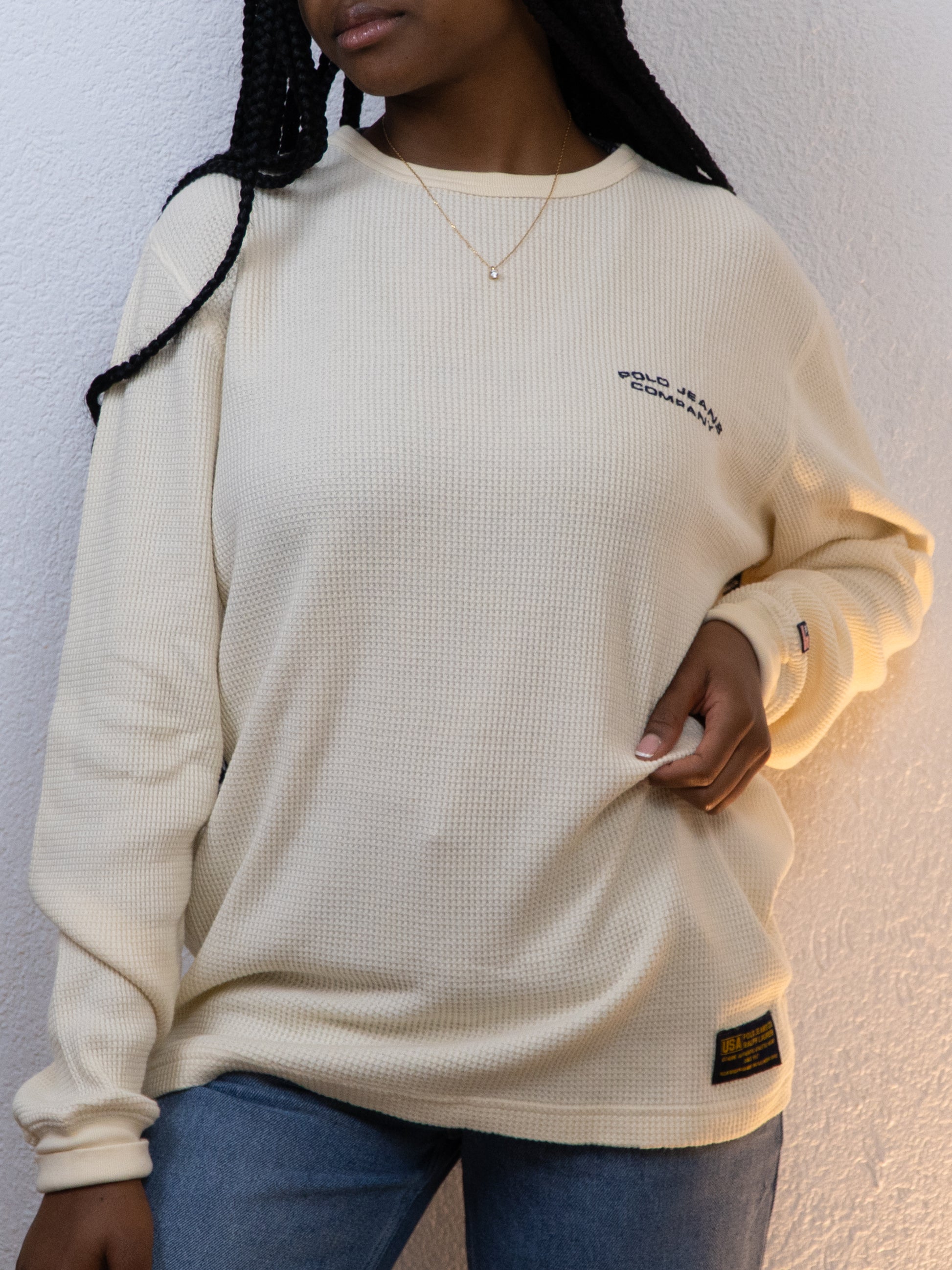 T-SHIRT ML RALPH LAUREN M BEIGE