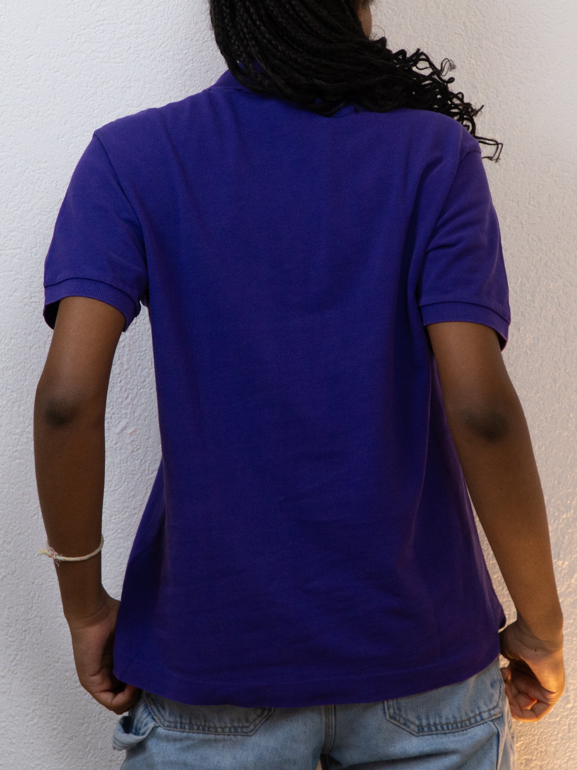 POLO LACOSTE 5/L VIOLET