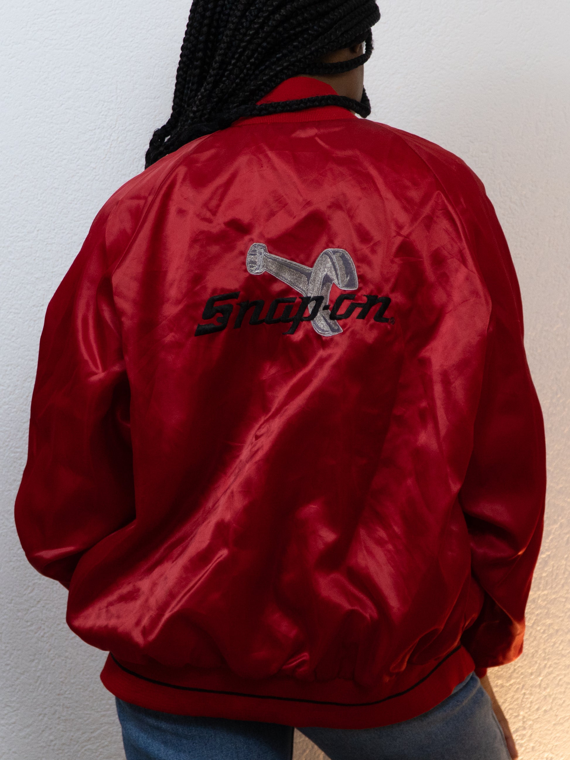 JACKET BASEBALL HORIZON SPORT W. USA L ROUGE