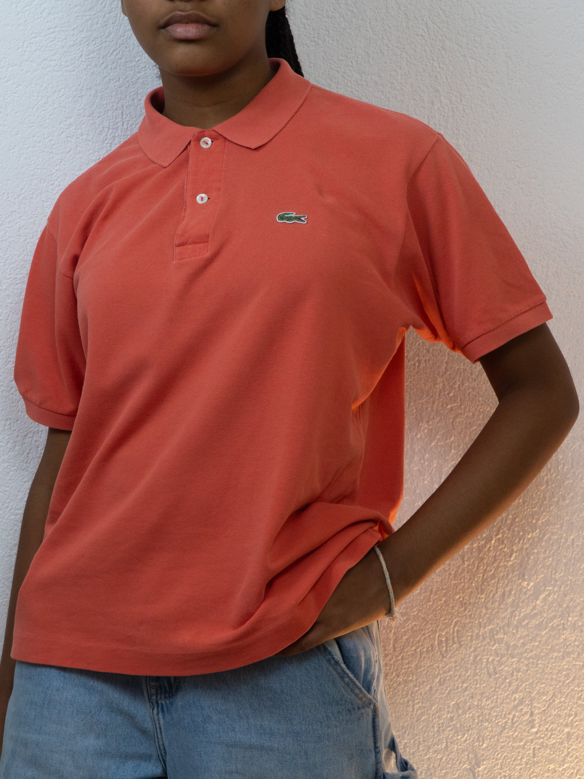 POLO LACOSTE 5/L ORANGE