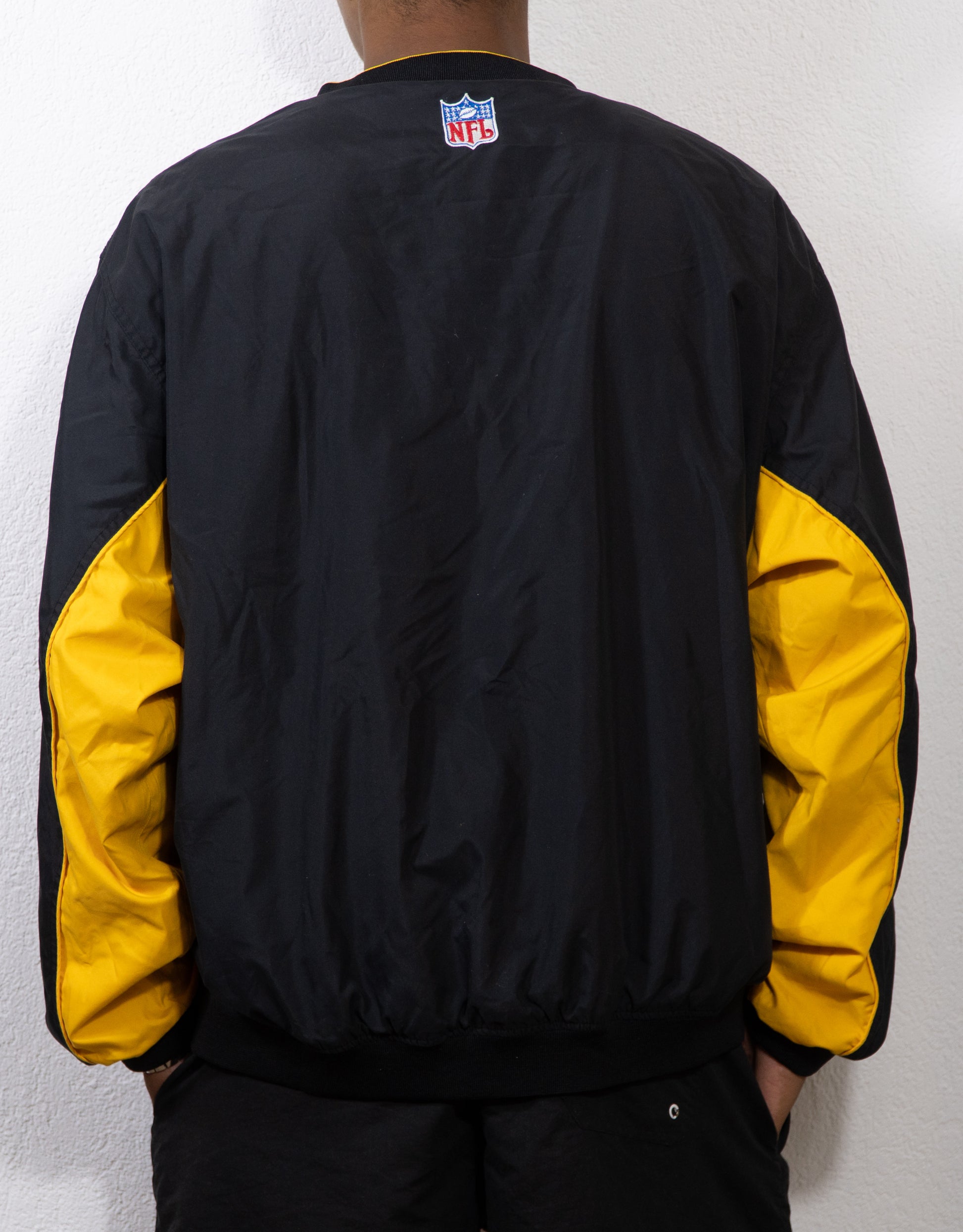 JACKET STARTER REEBOK STEELERS 2XL NOIR JAUNE