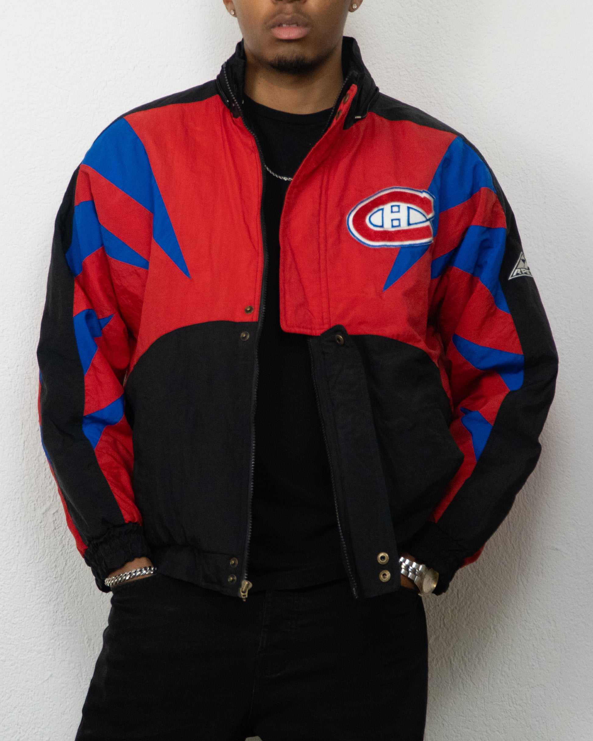 JACKET NHL APEX ONE M NOIR ROUGE