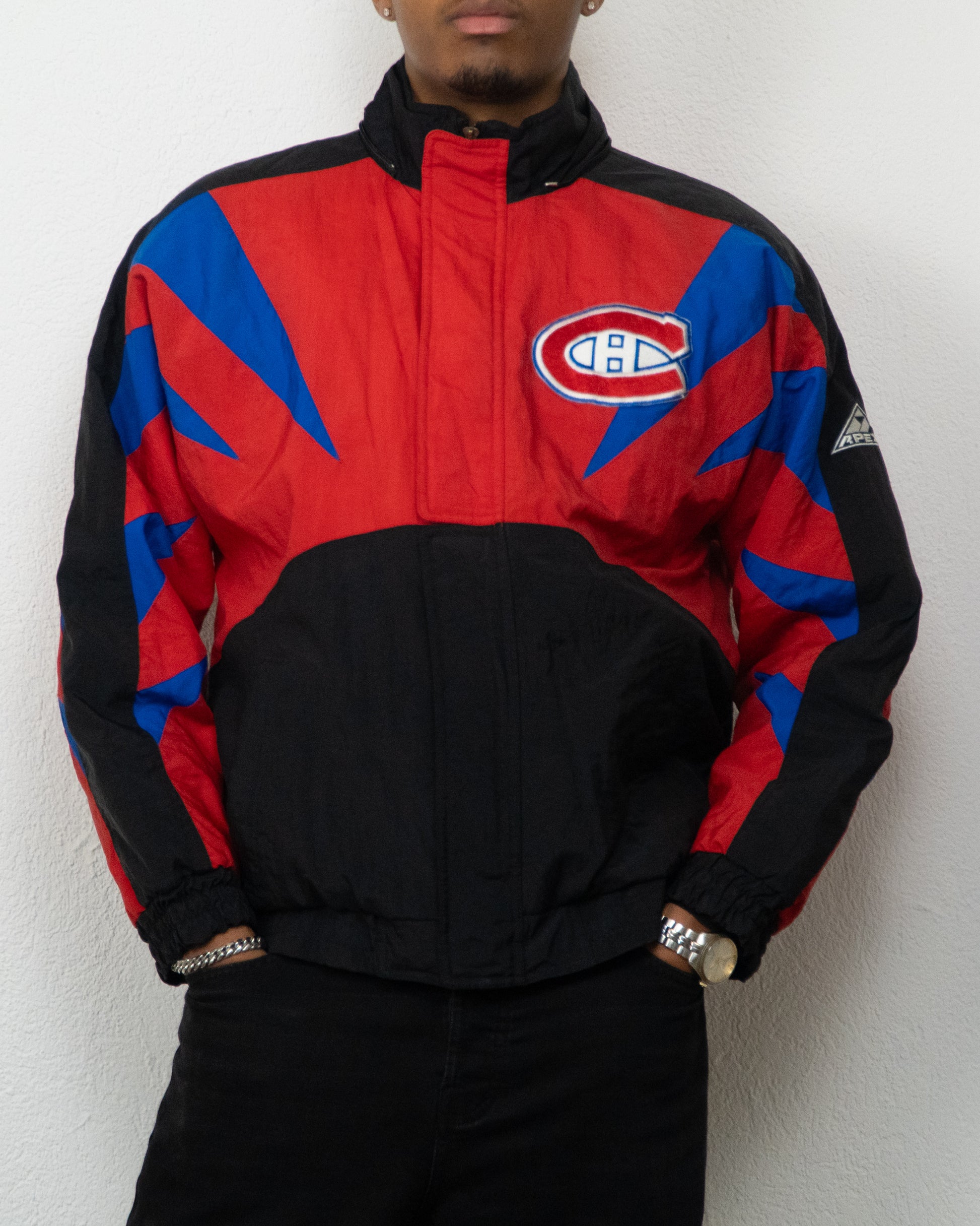 JACKET NHL APEX ONE M NOIR ROUGE
