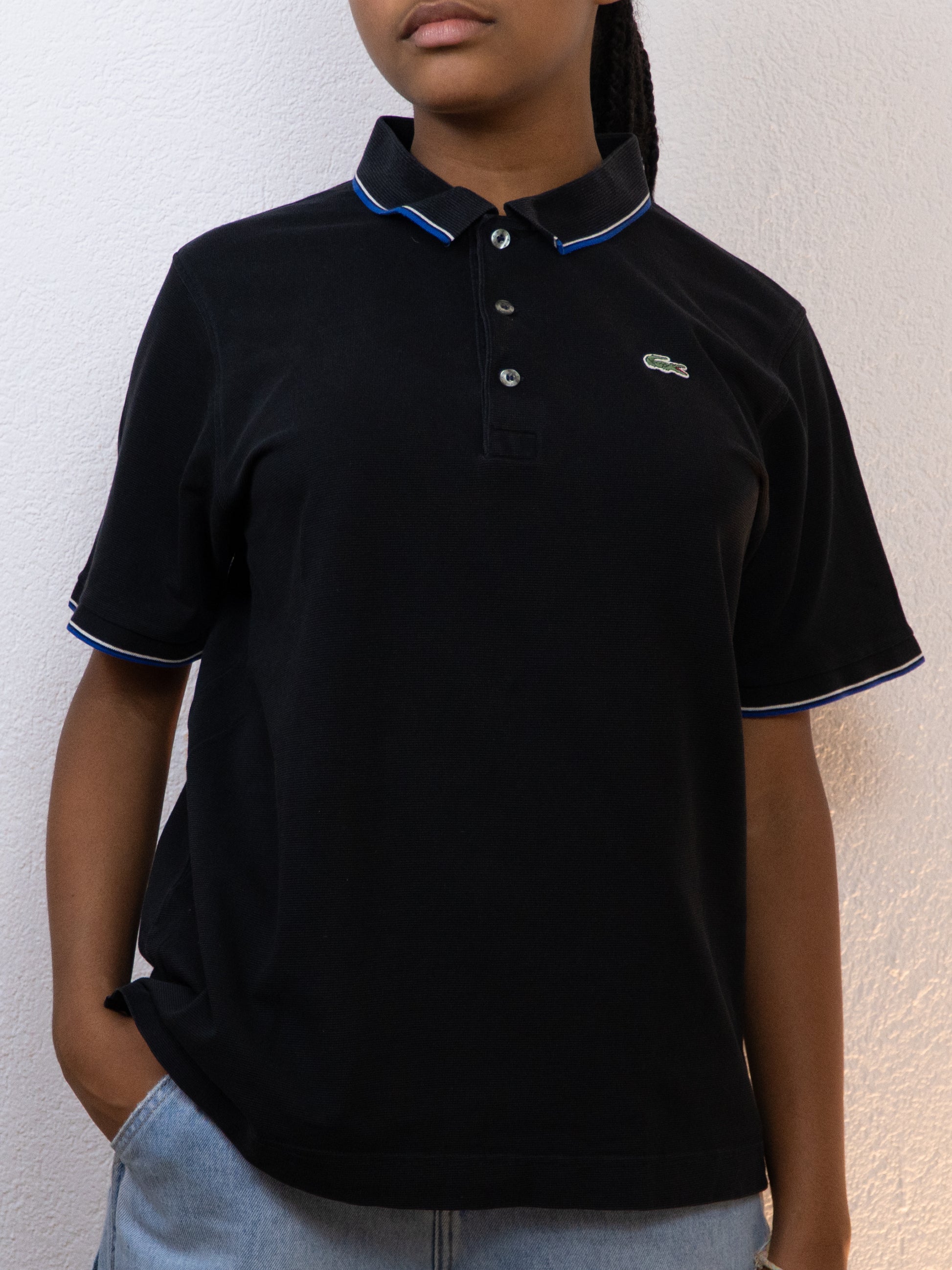 POLO LACOSTE 6/XL NOIR