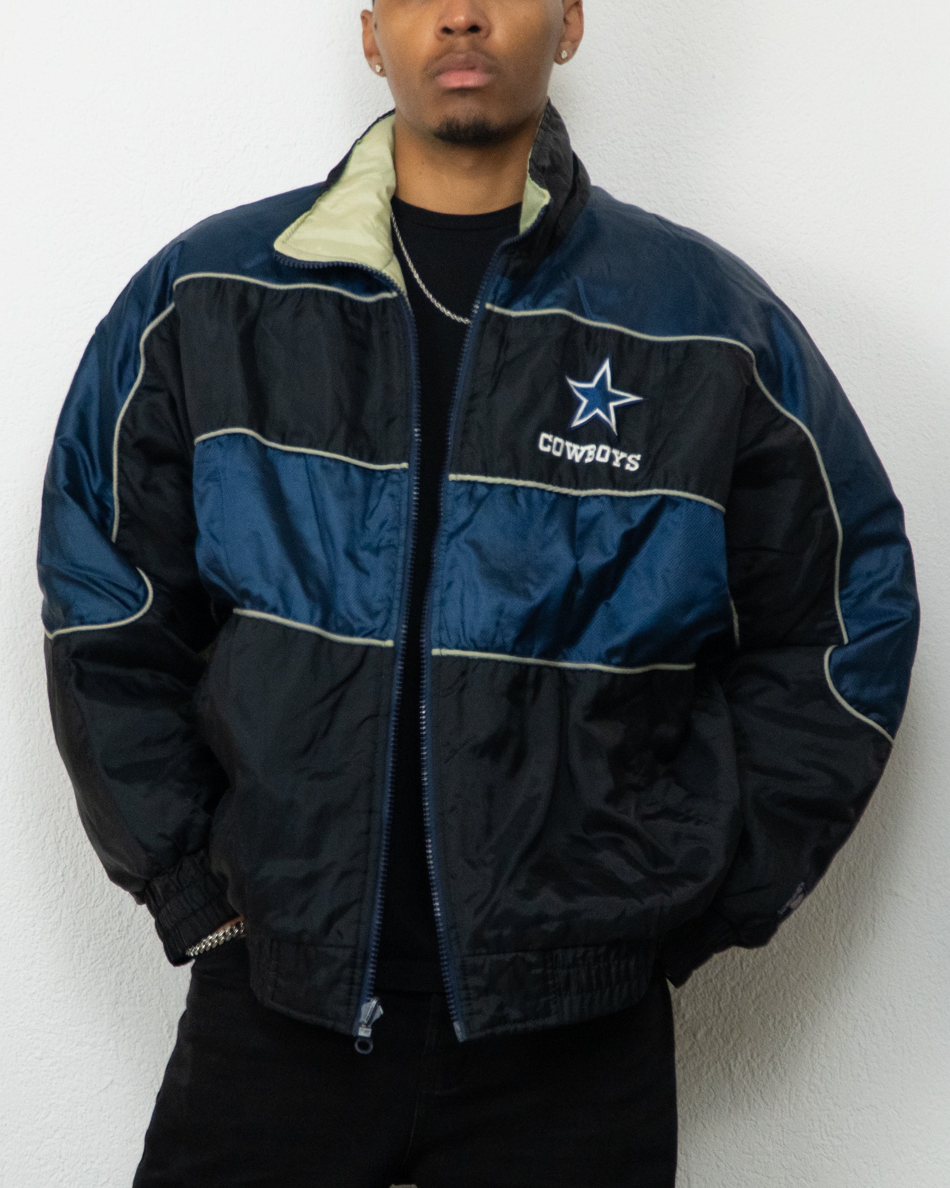 JACKET PRO PLAYER COWBOYS XL MARINE NOIR