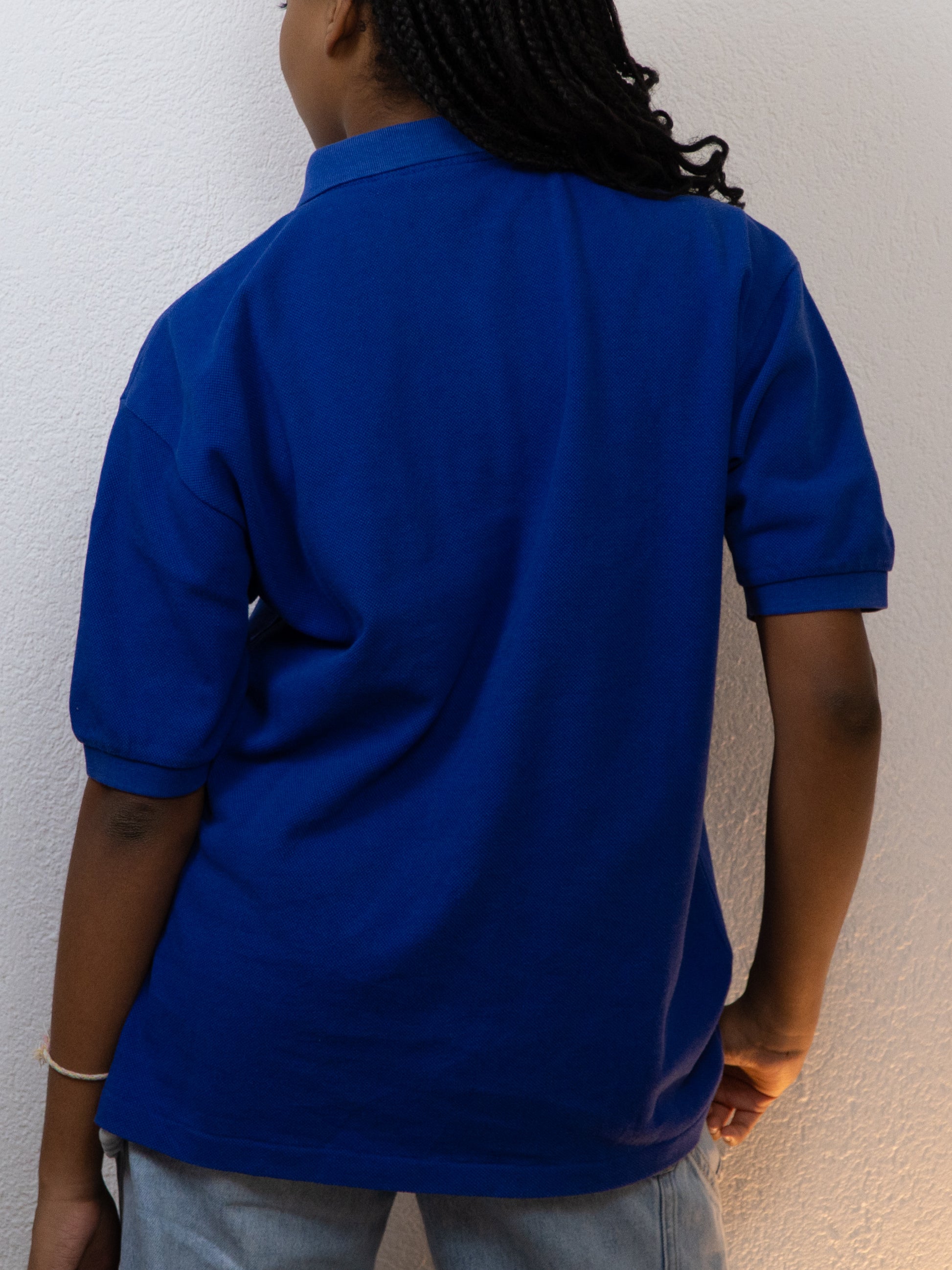 POLO LACOSTE 5/L BLEU ROI