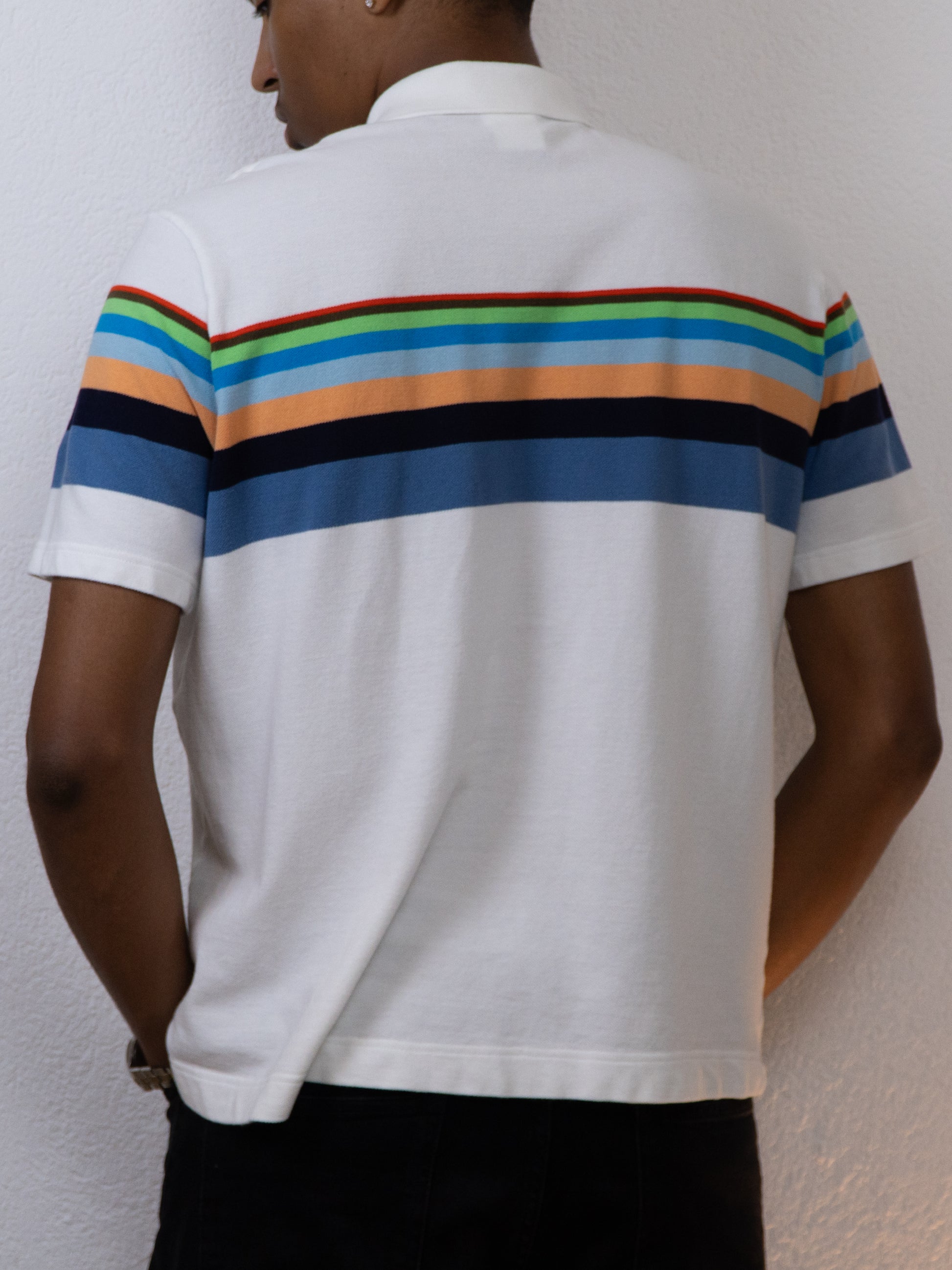 POLO LACOSTE 7/2XL BLANC